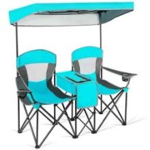 Costway Portable Folding Camping Canopy Chairs