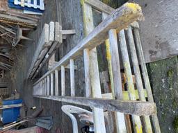 Antique Farmhouse Ladder
