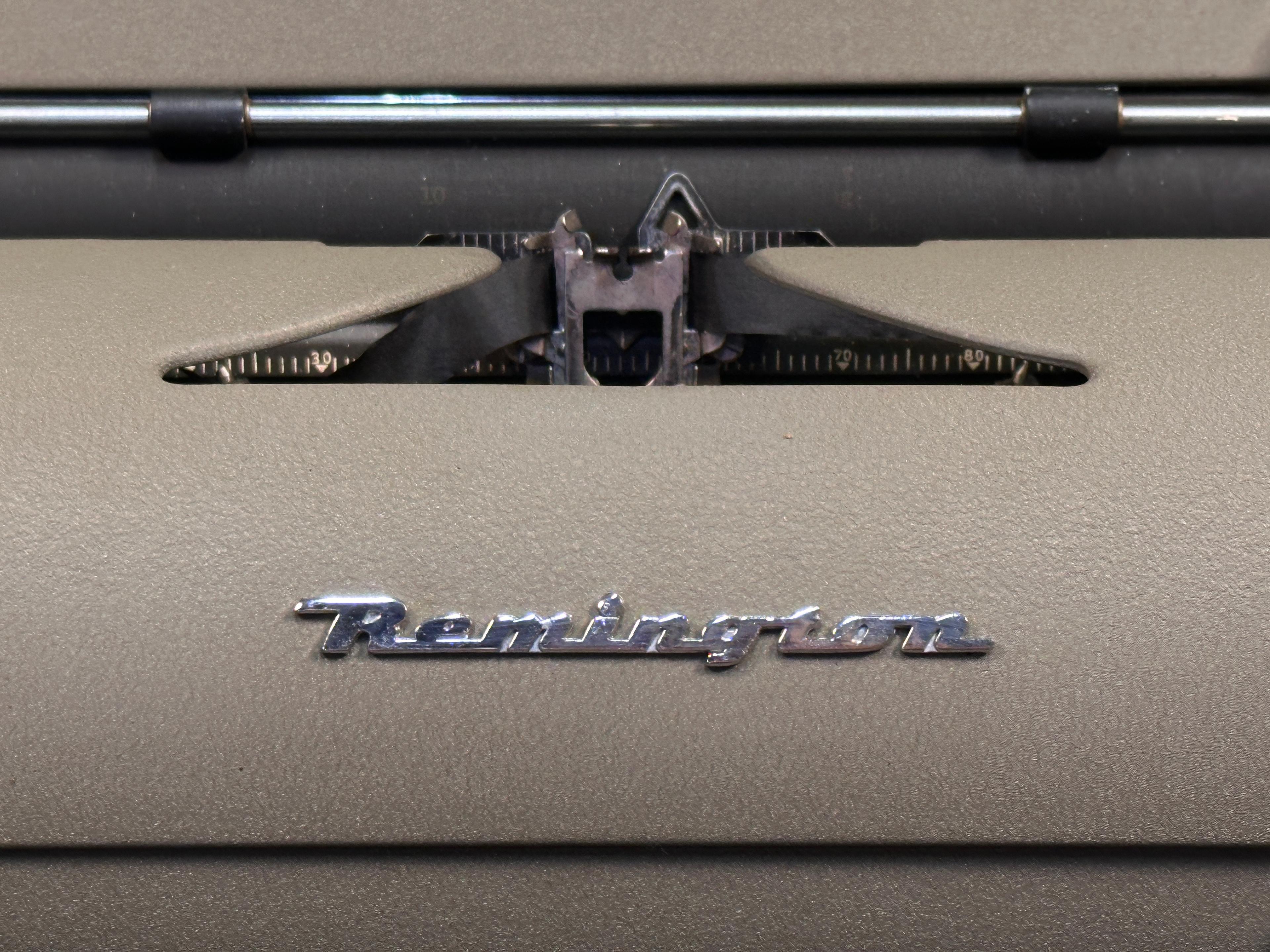 Remington Rand Typewritter with Case