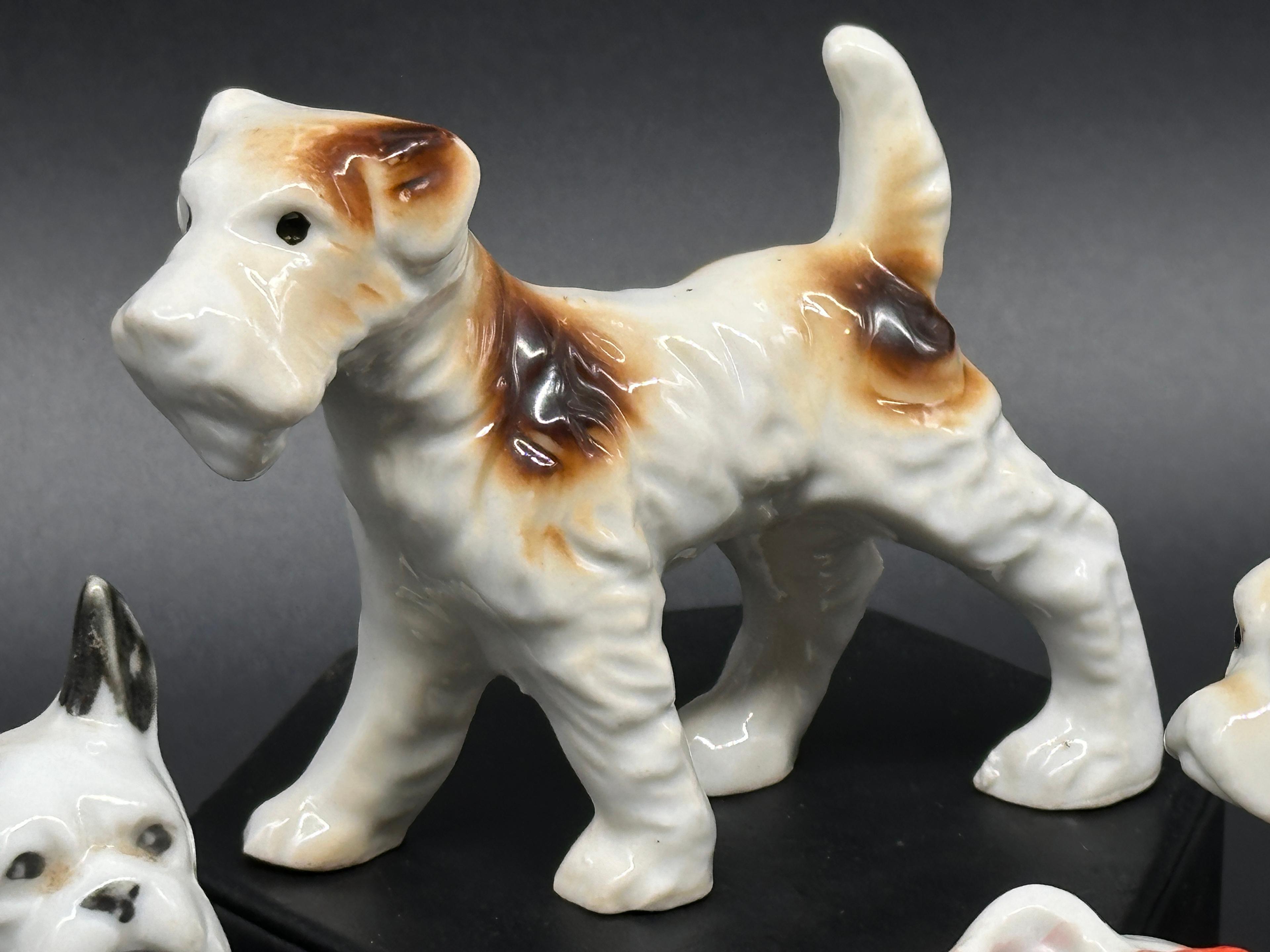 Variety of Vintage Dog Figurines (Japan)