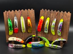 Assortment of Colorful Kwikfish Fishing Lure's