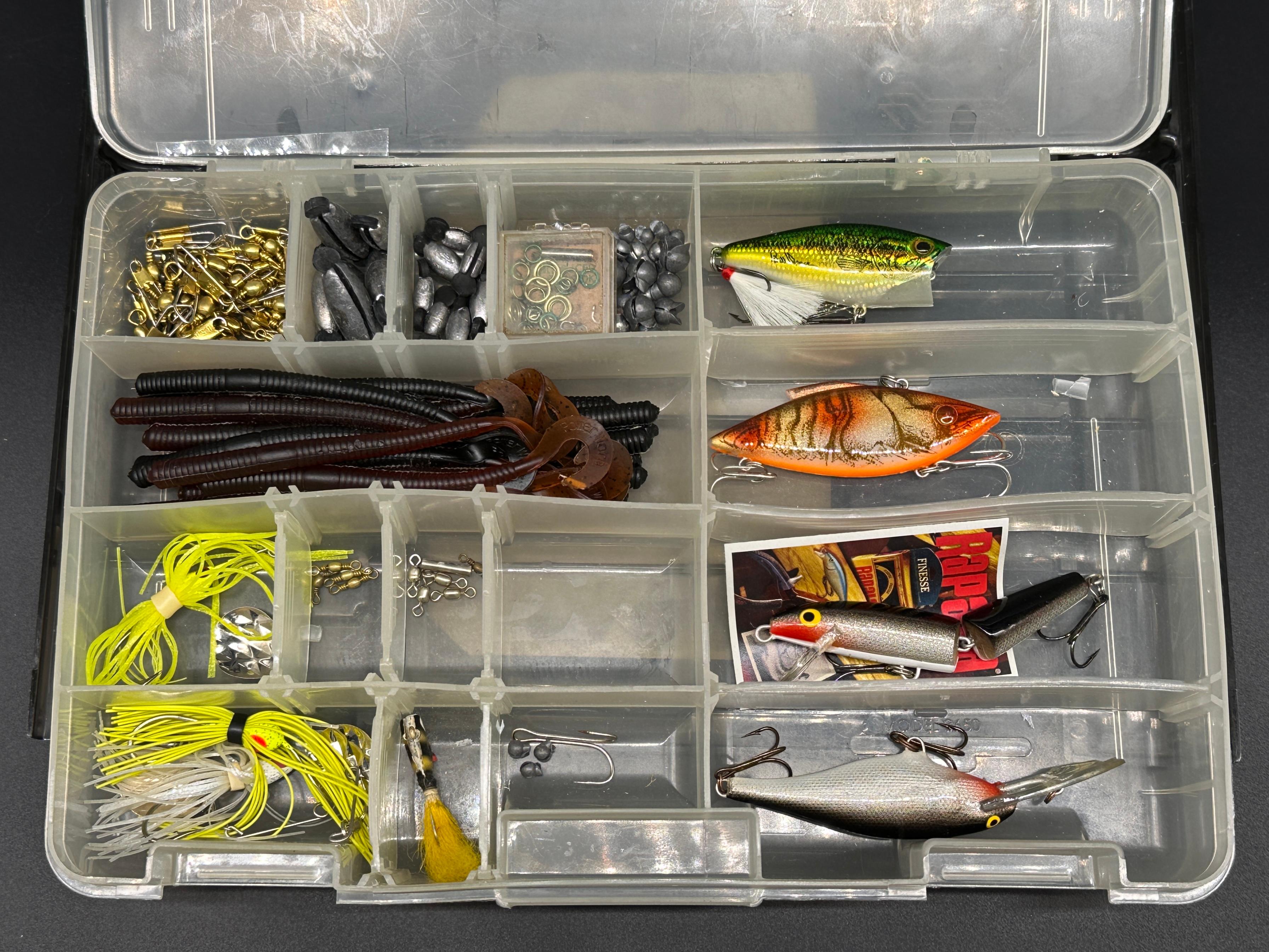 Plano Tackle Systems Tackle Box and Fishing Gear