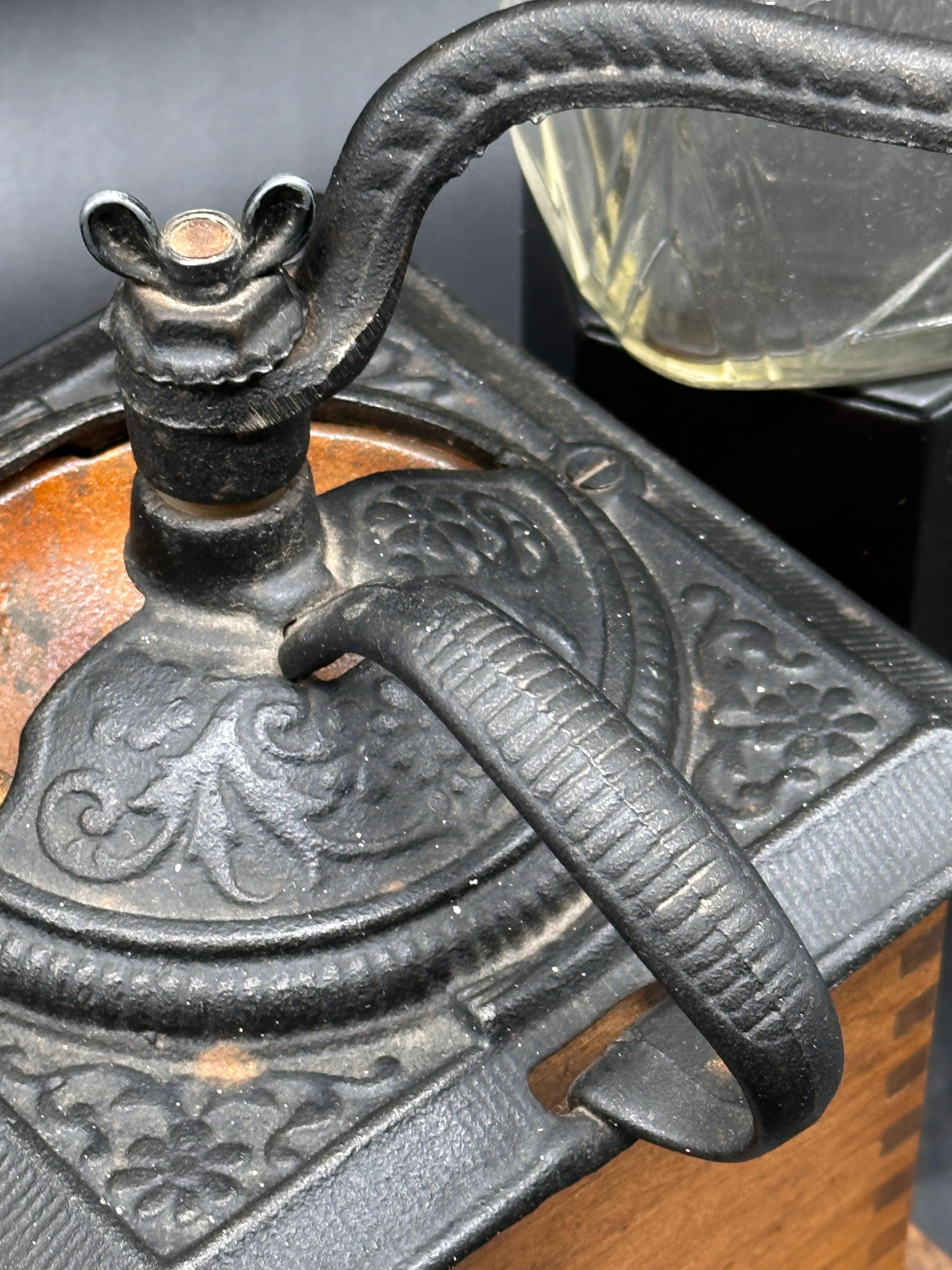 Coffee Grinder and Two Glass Coffee Jars