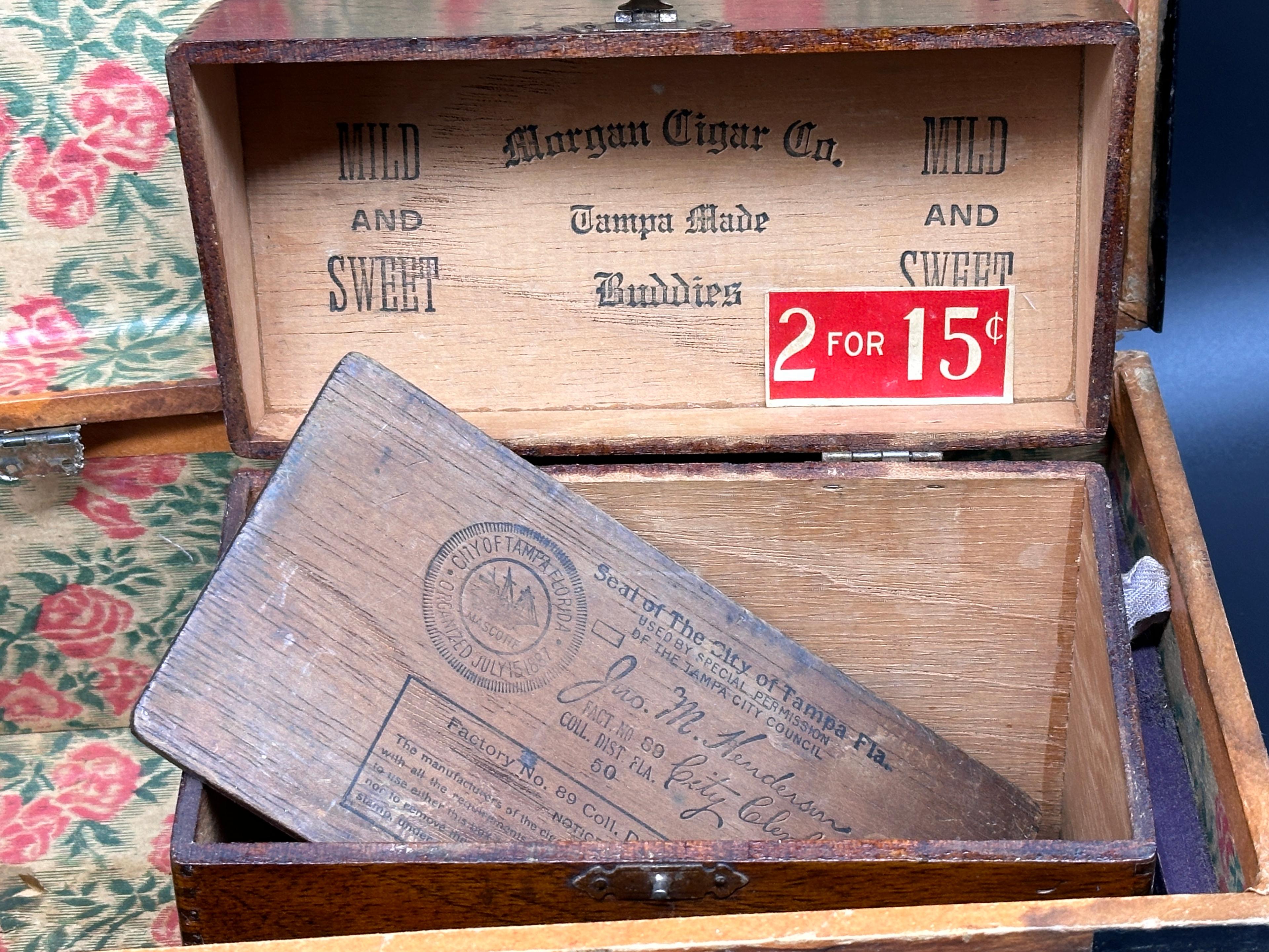 Assortment of Vintage Boxes