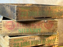 Antique Remington Long Rifle Advertising Drawers