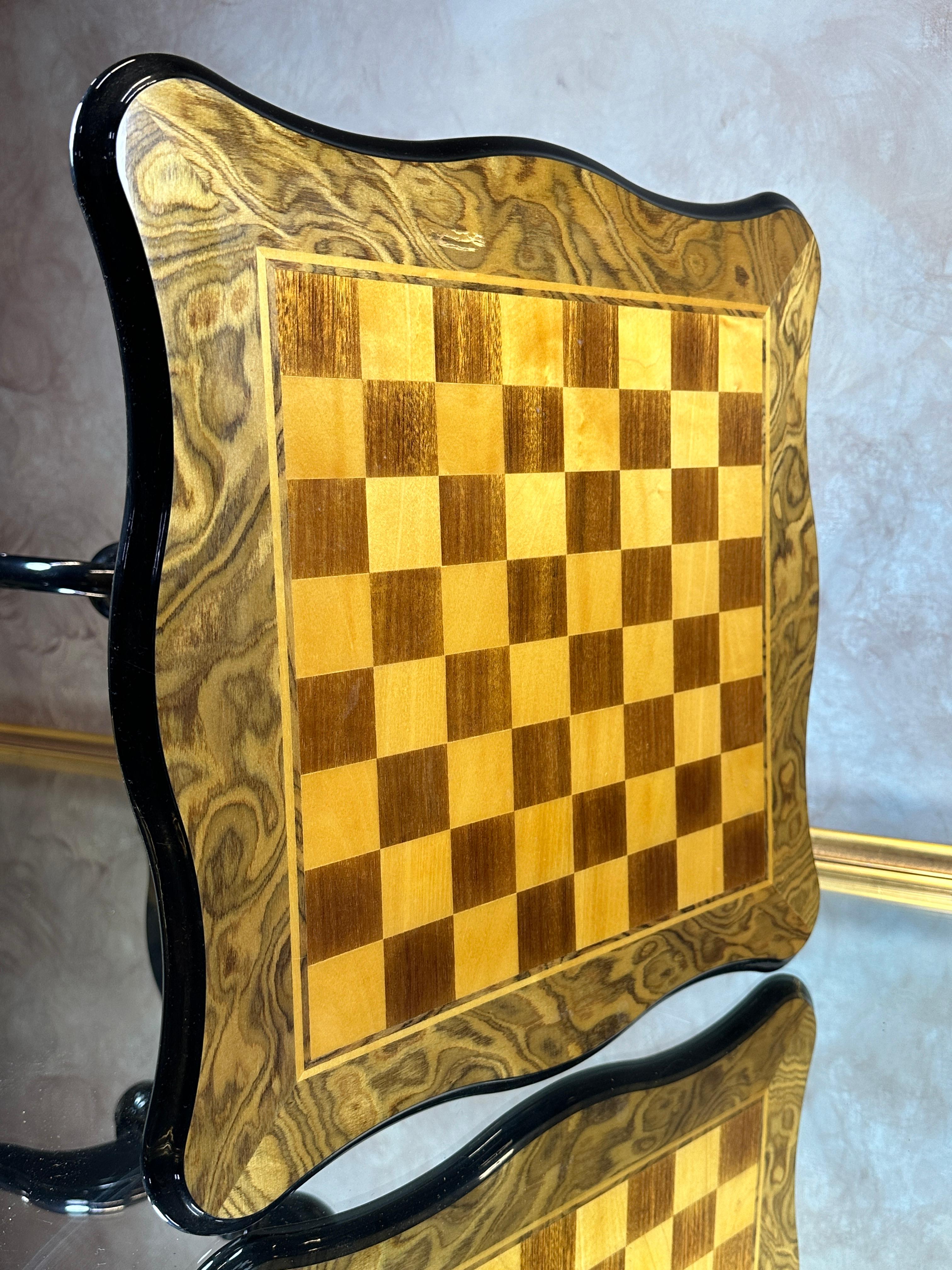 Beautiful Made in Italy Chess Table