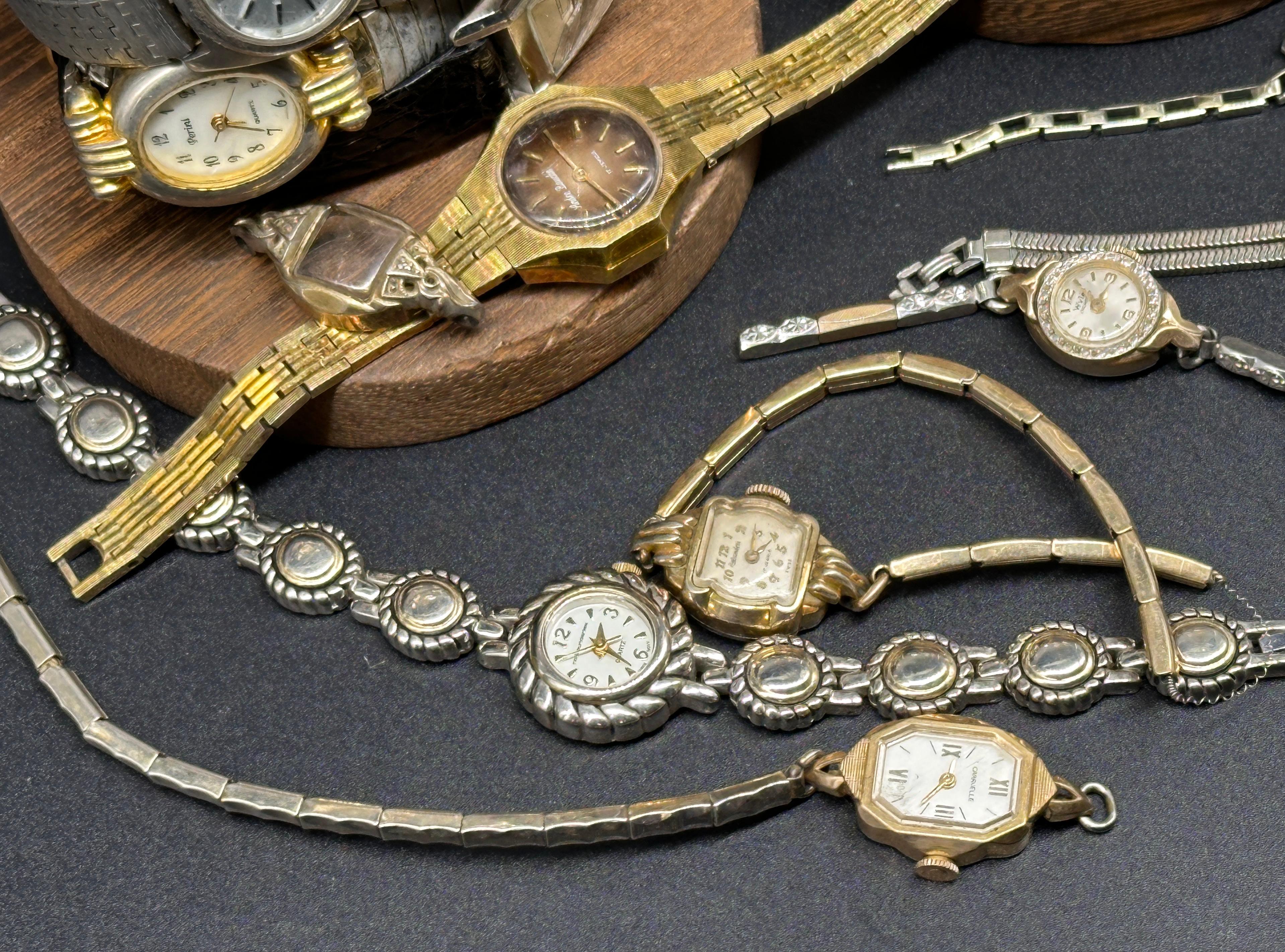 Assortment of Vintage/Antique Ladies Wrist Watches and Watch Parts