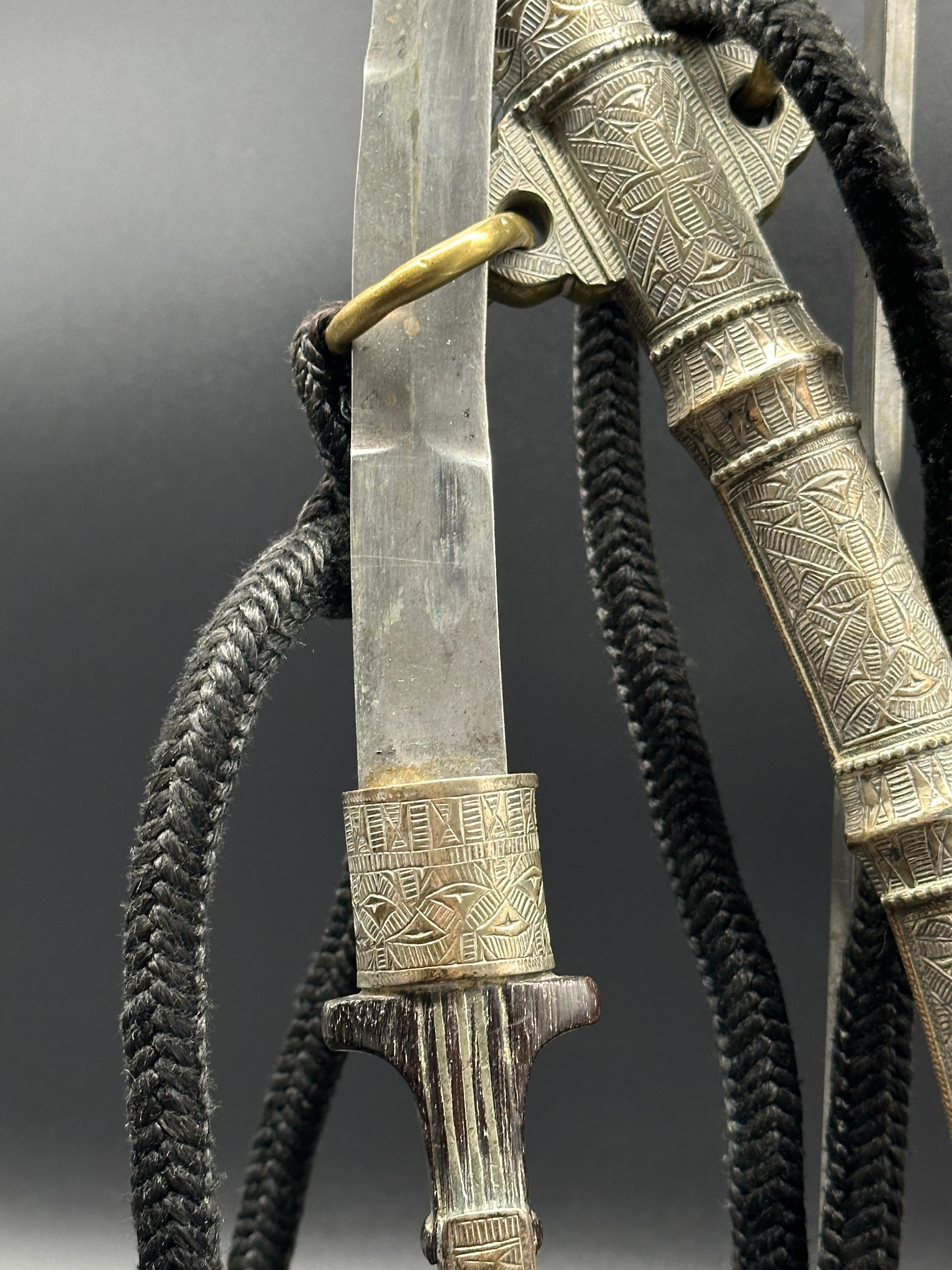 Moroccan Koummaya Dagger and Scabbard