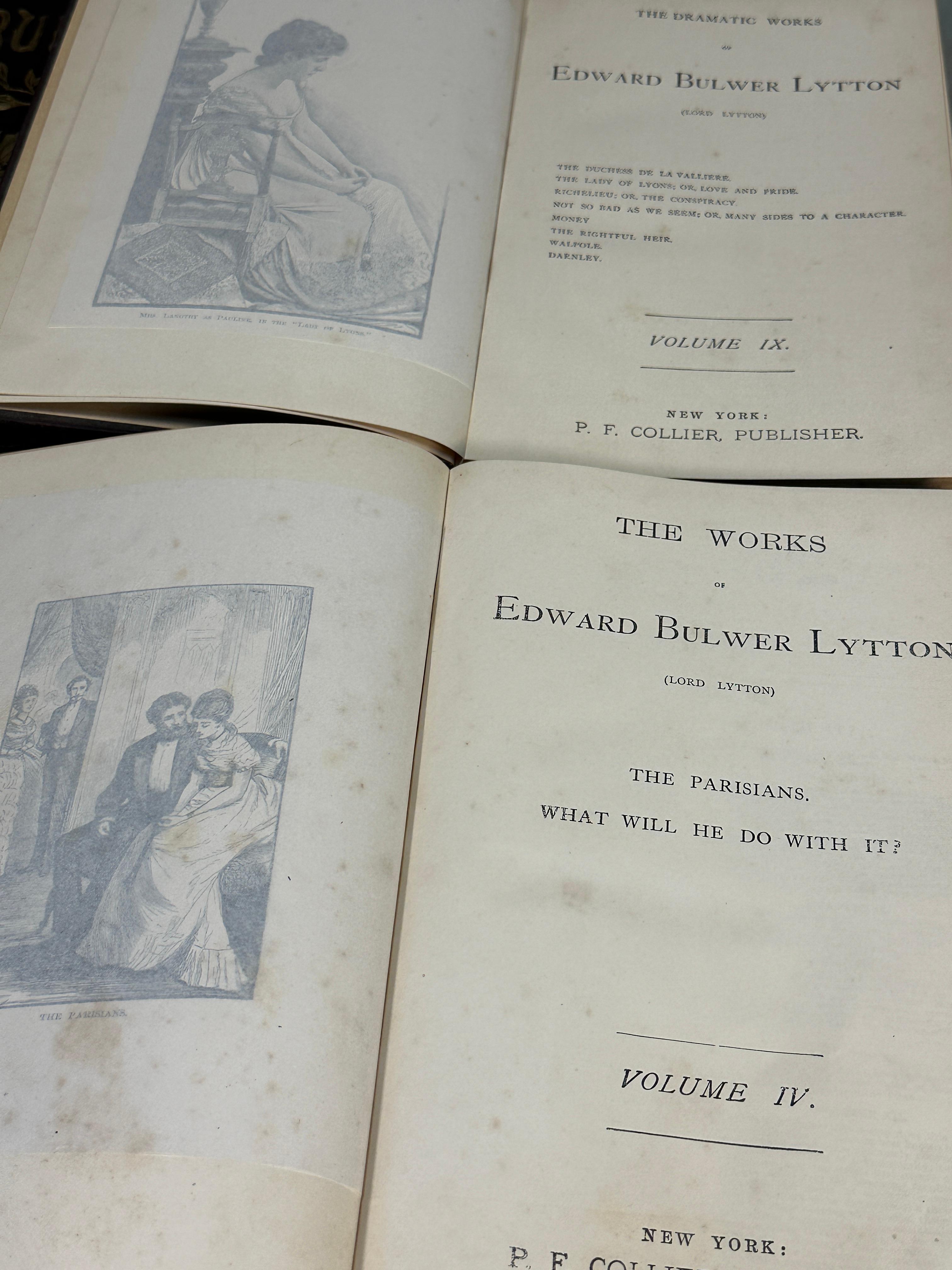 Antique Books (Bulwer's Works)