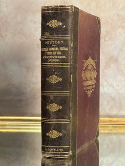 History Jackson, Josephine,Douglas, Curry and Coos Counties 1884 Oregon