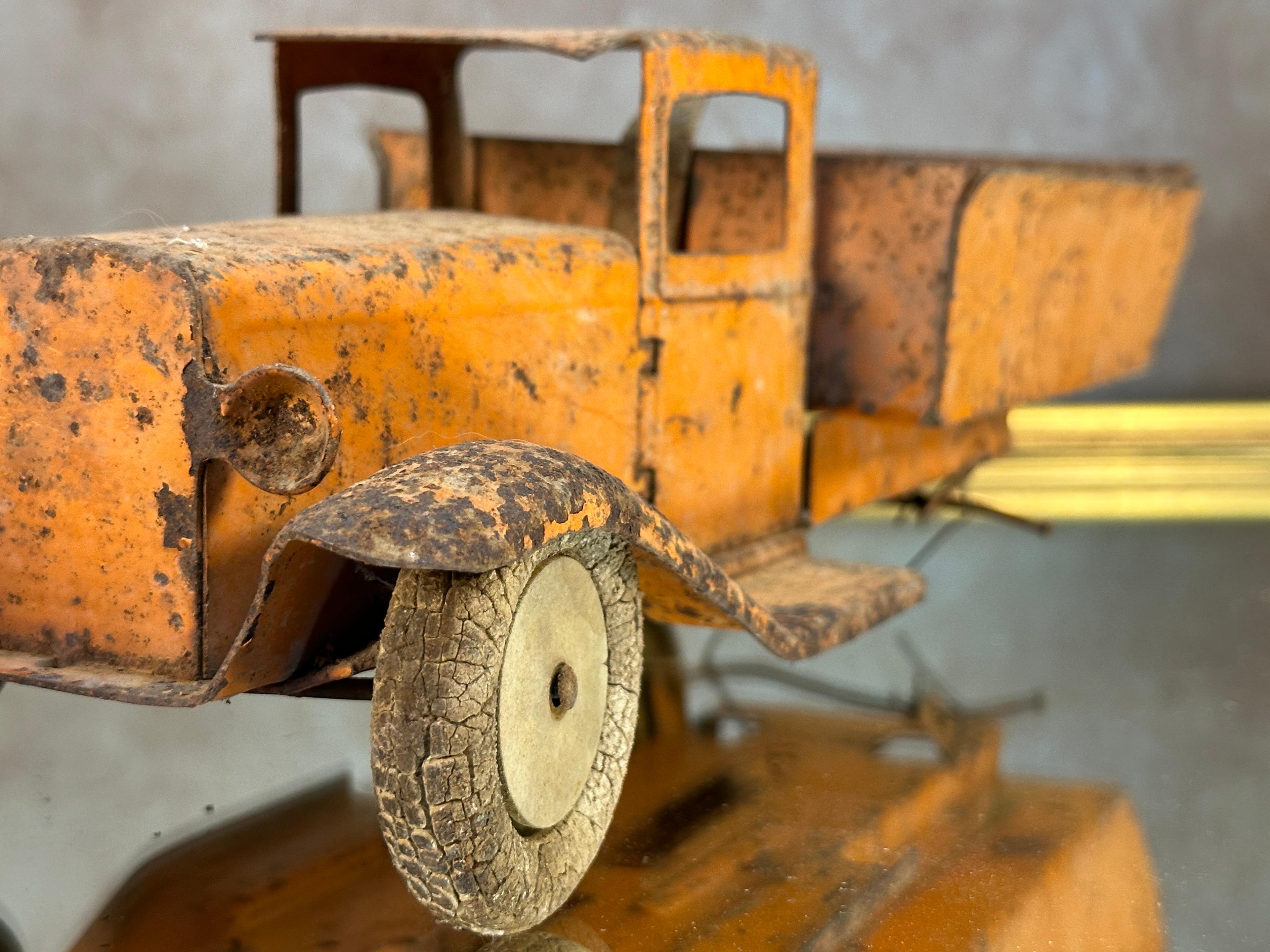 Vintage Steel Dump Truck