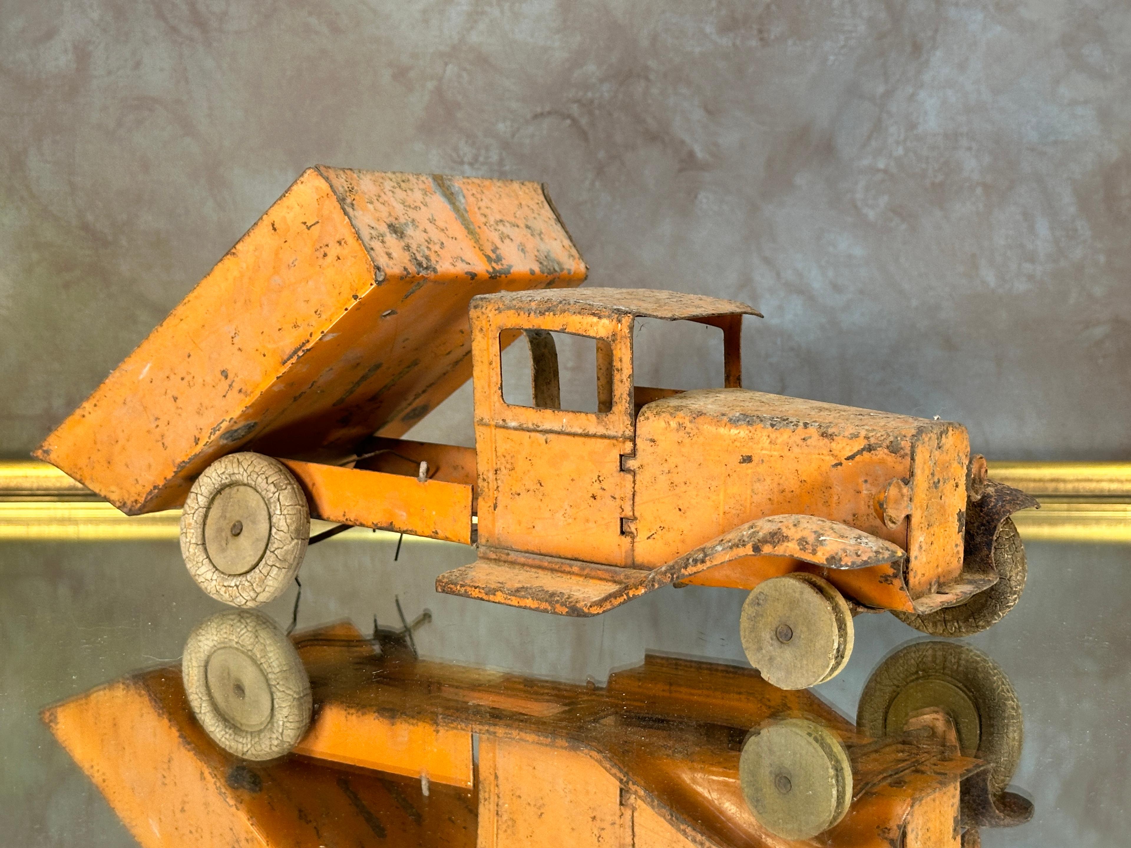 Vintage Steel Dump Truck