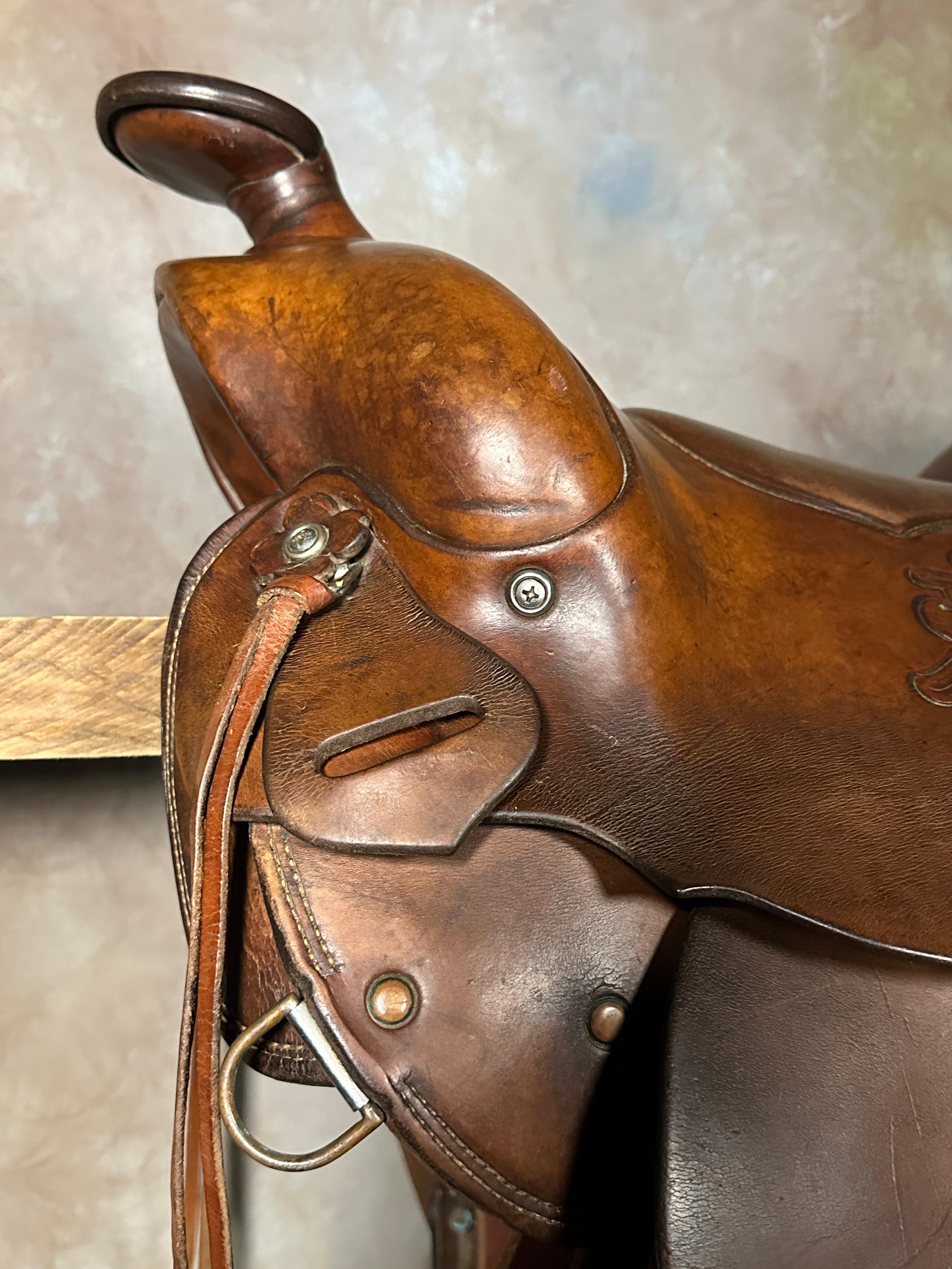 Jesse Smith Custom-Made Ranch Saddle