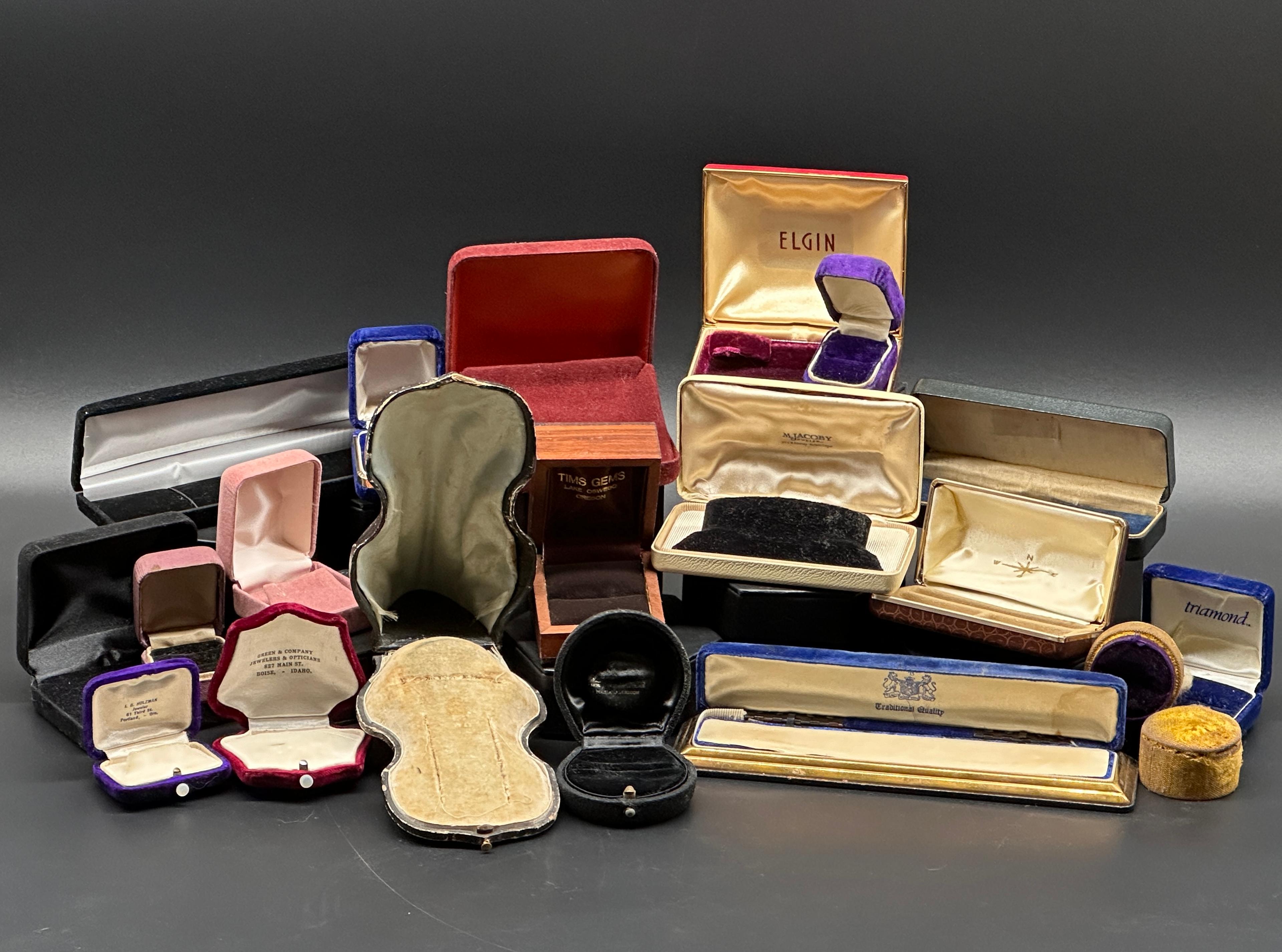 Assortment of Jewelry Boxes