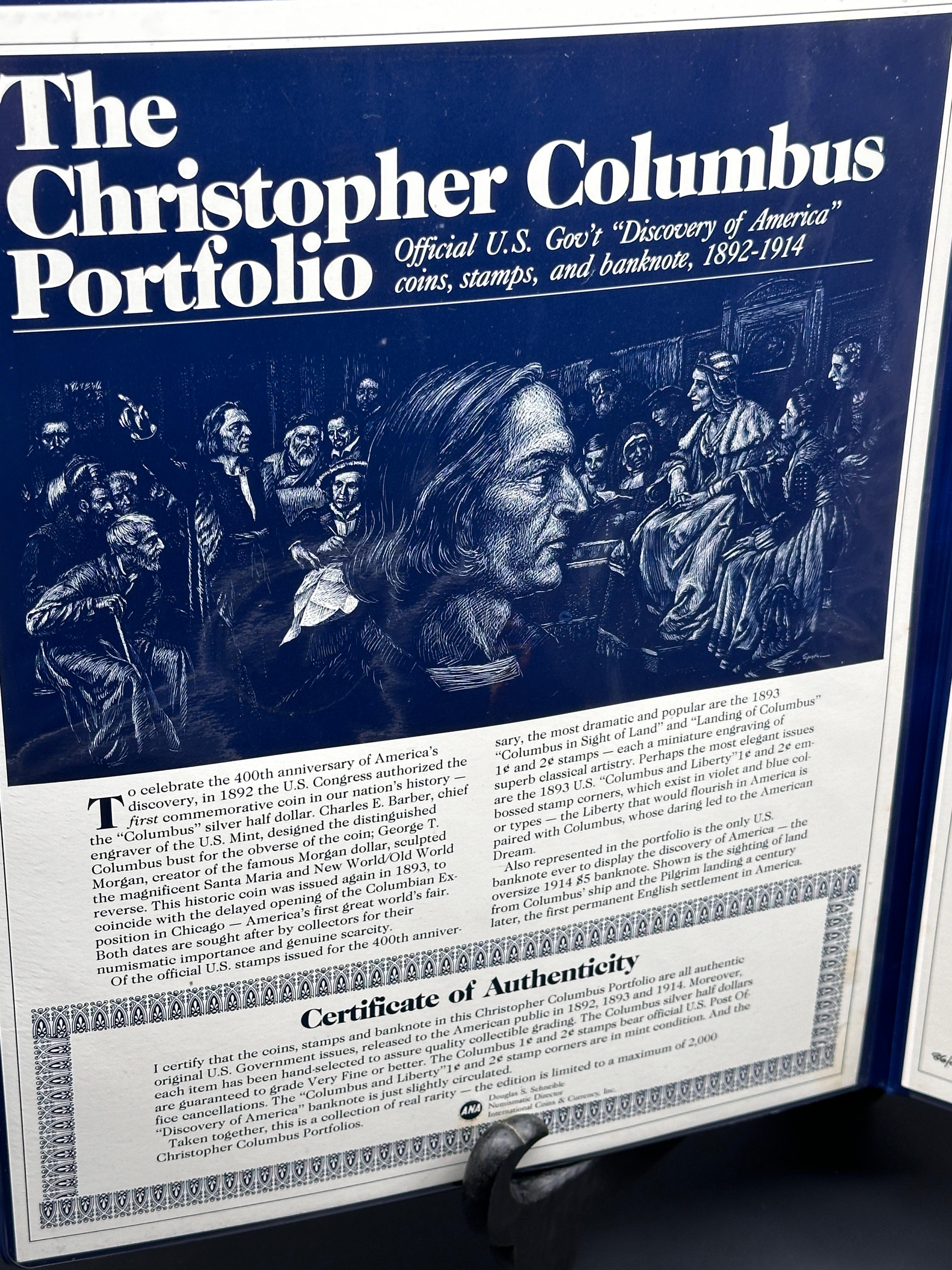 The Christopher Columbus Portfolio # 86/2000