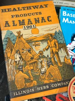 Vintage Advertising Pamphlets, Books and More