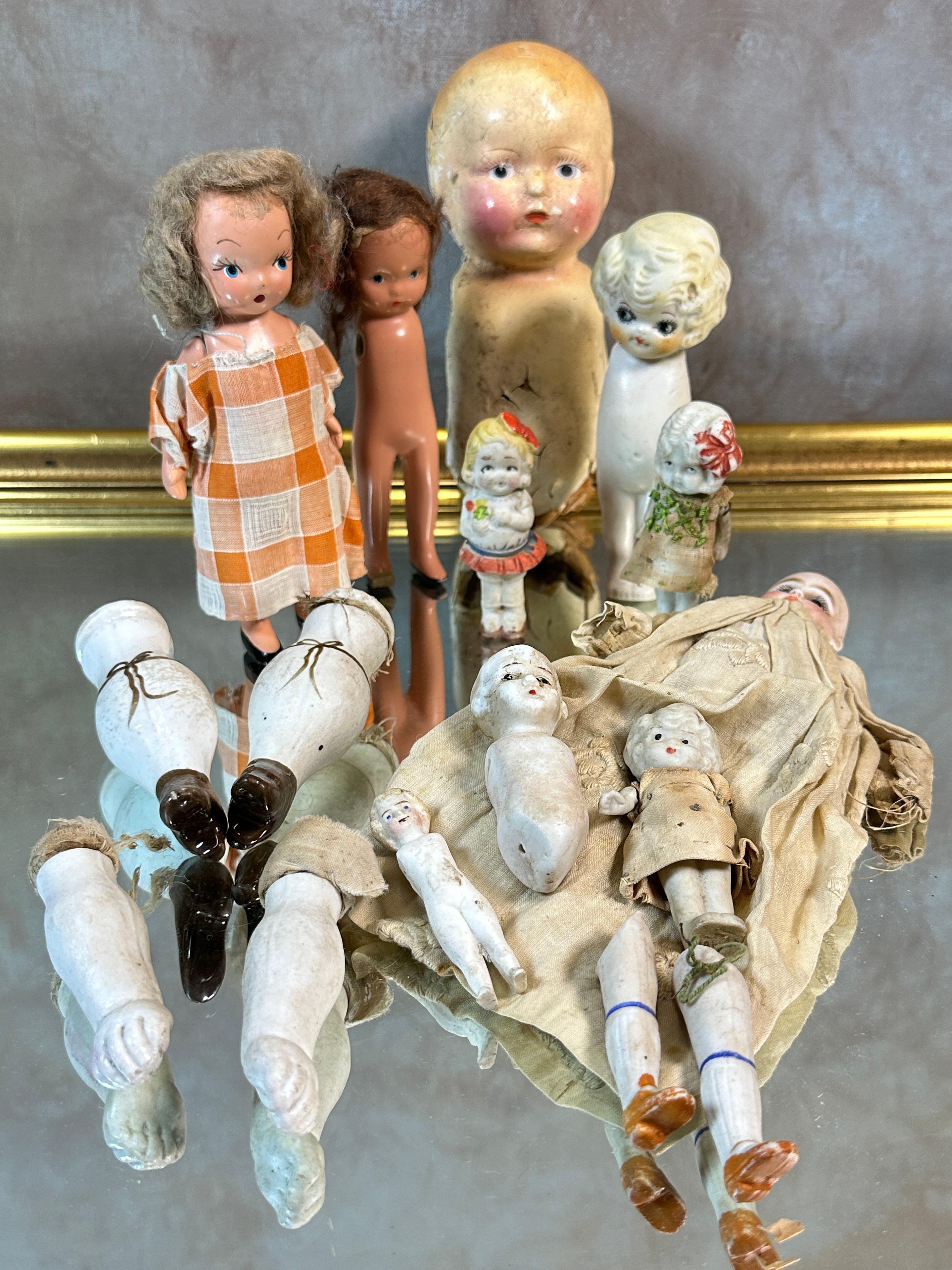 Miniature Porcelain Dolls and More