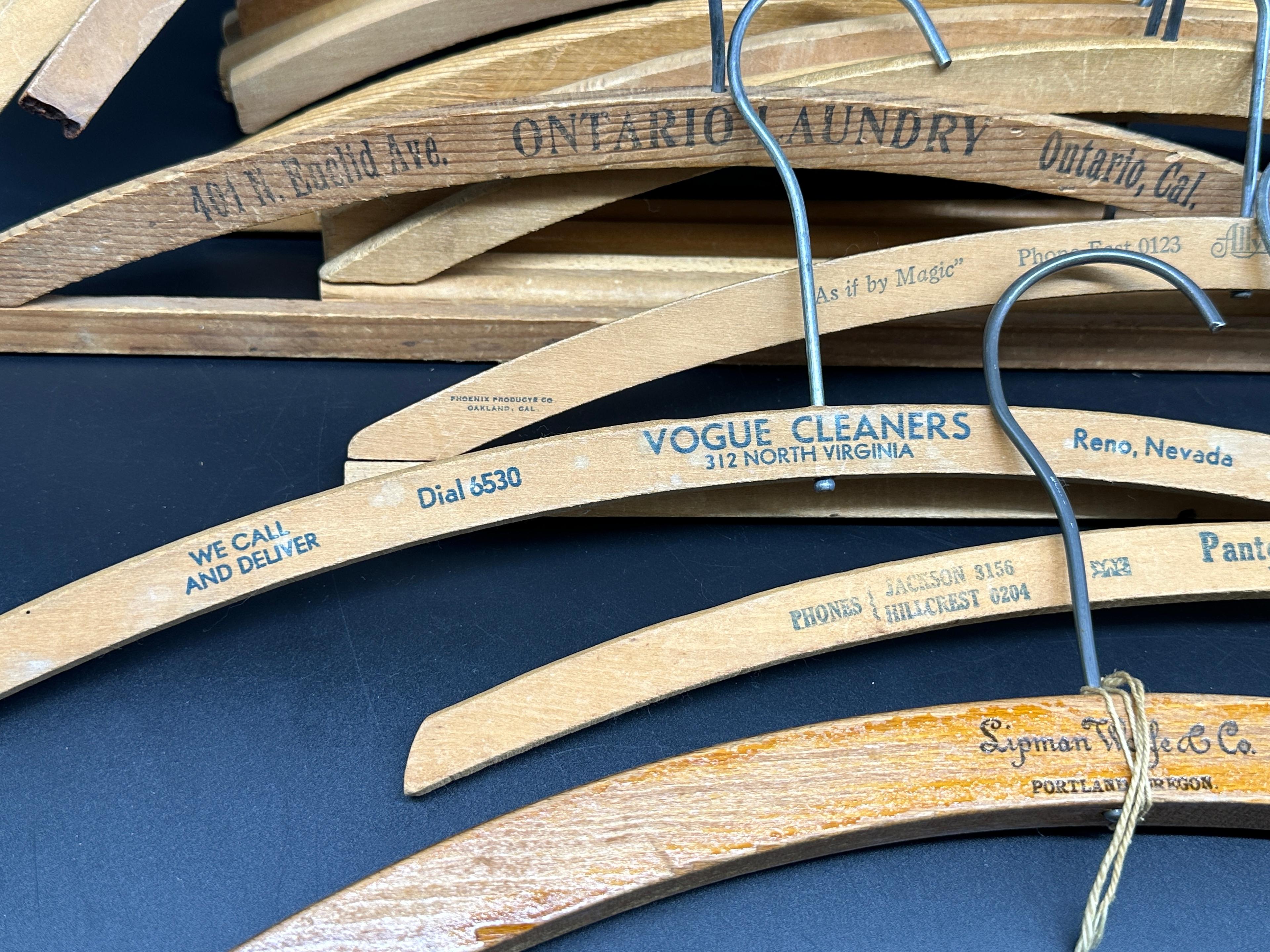 Variety of Wood Hangers