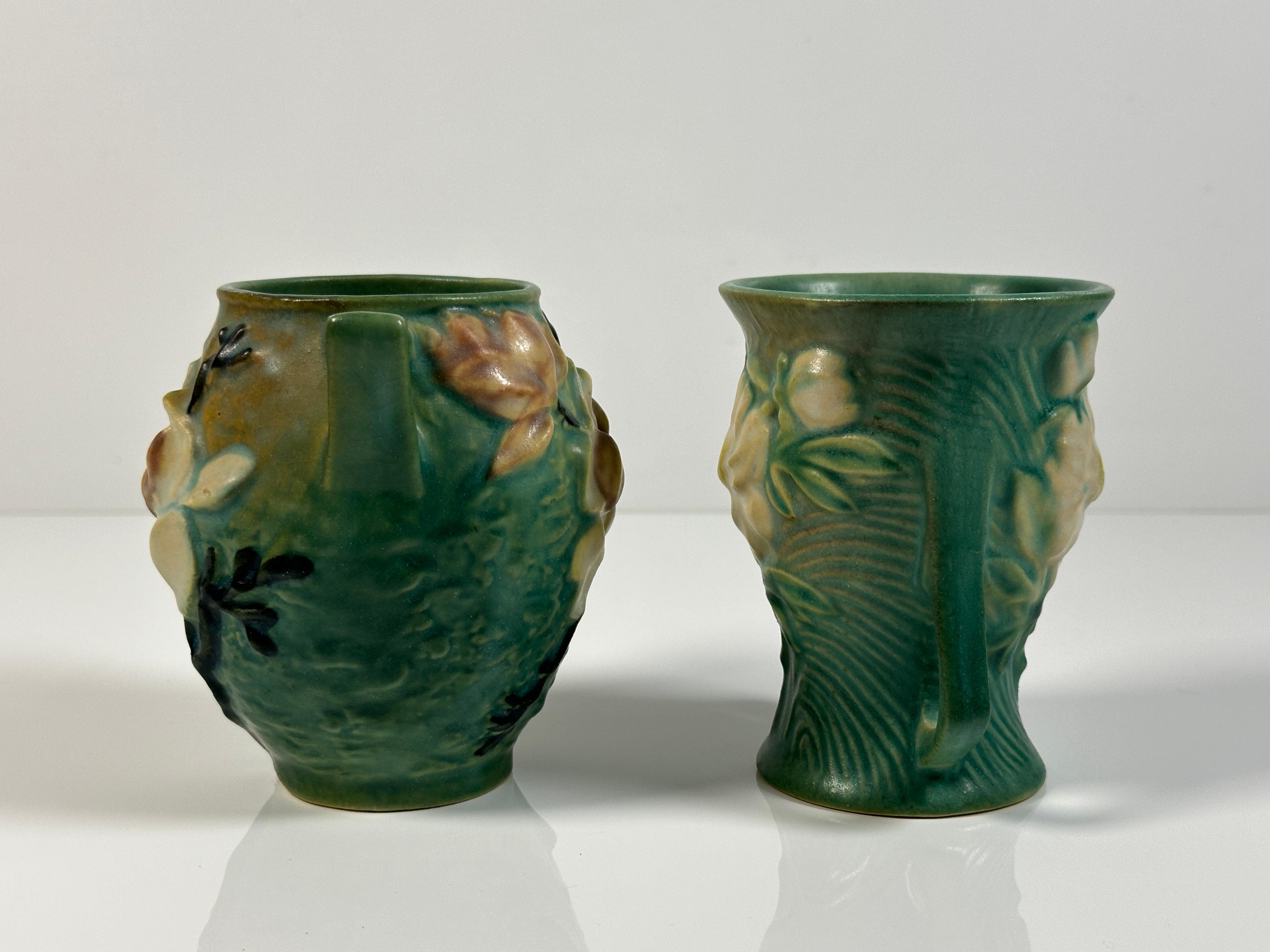 Two Roseville Cabinet Vases