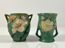 Two Roseville Cabinet Vases