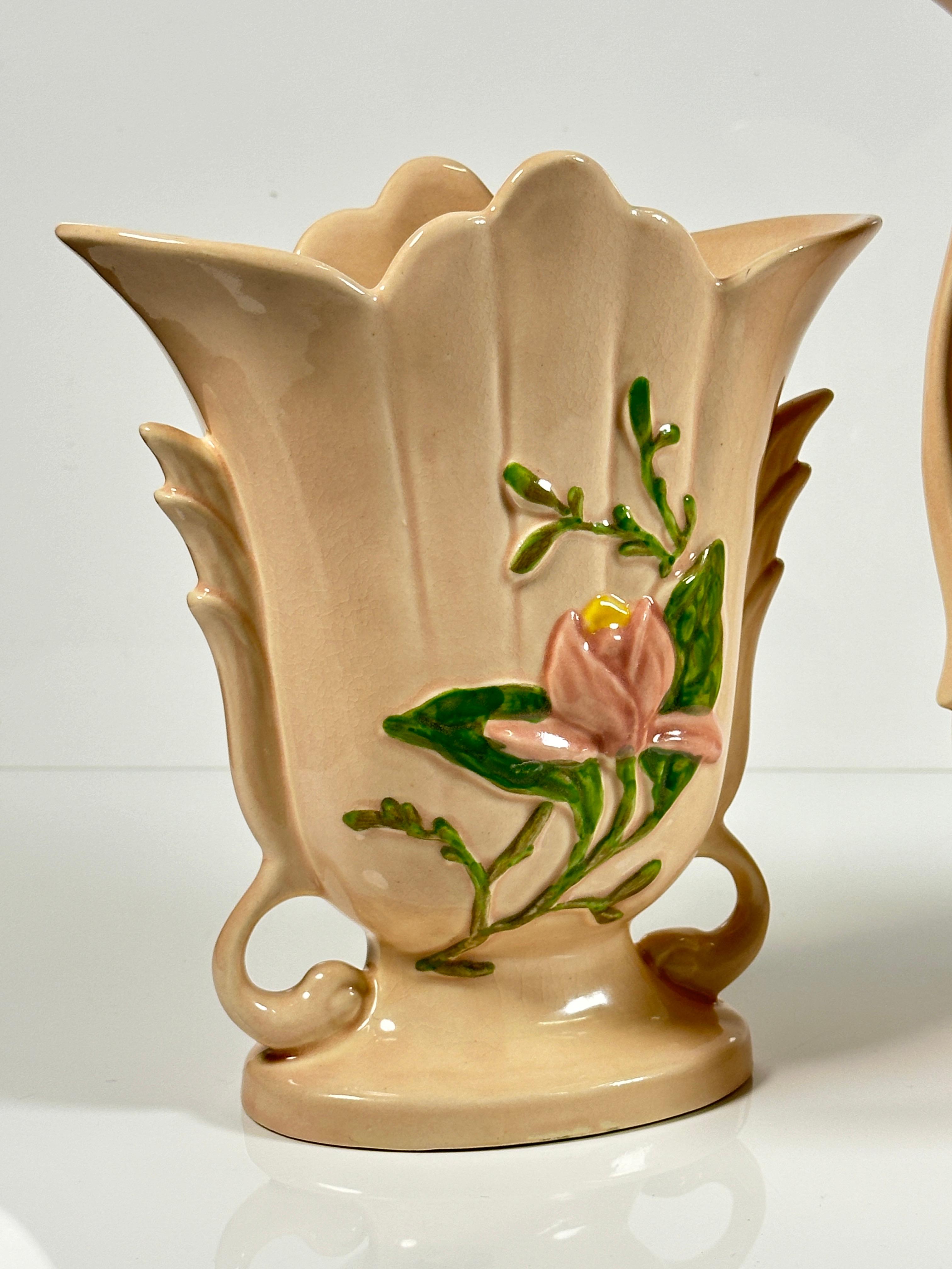 Hull Gloss Pottery Vases