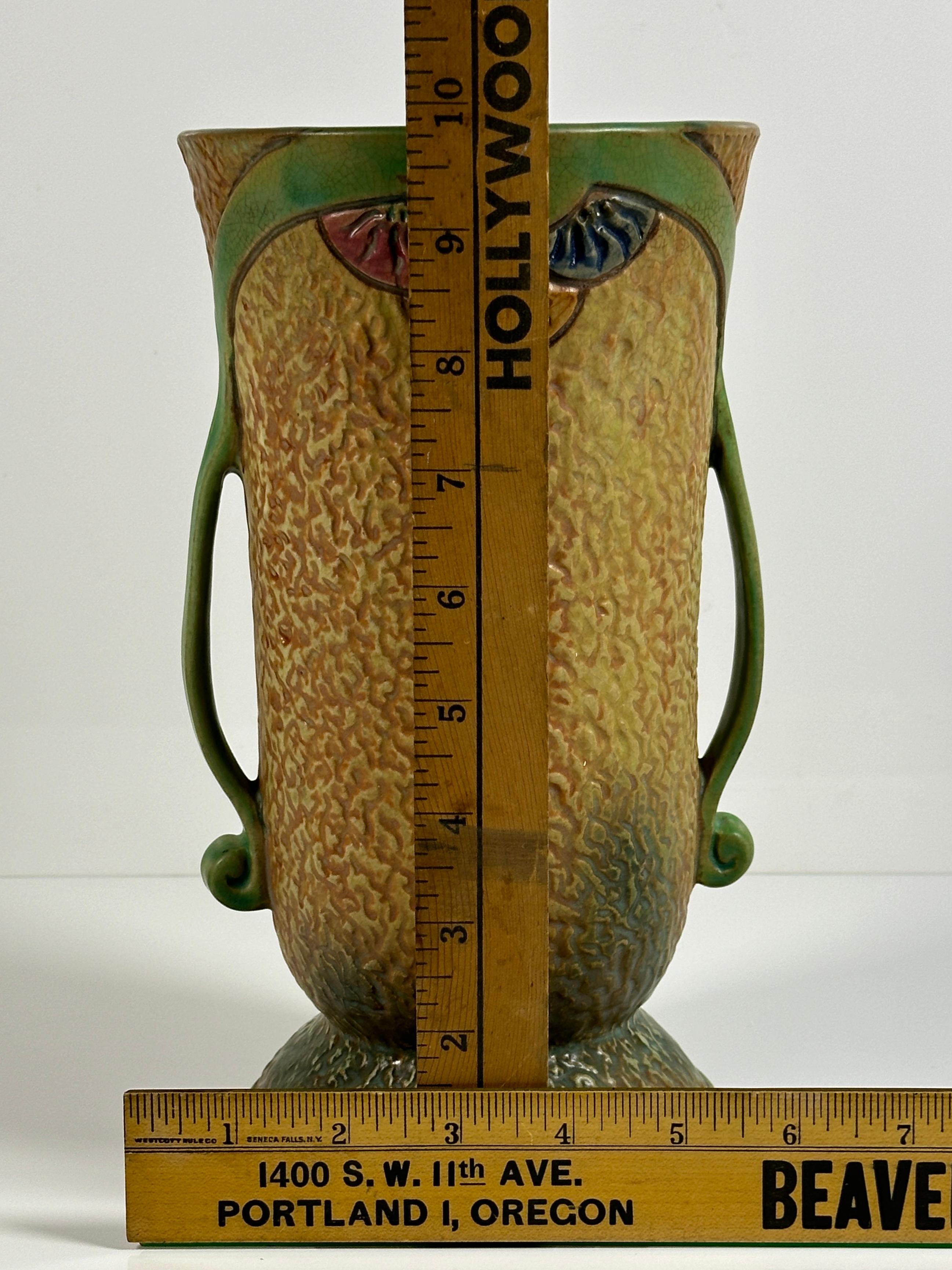 Weller Pottery Patra Handled Vase