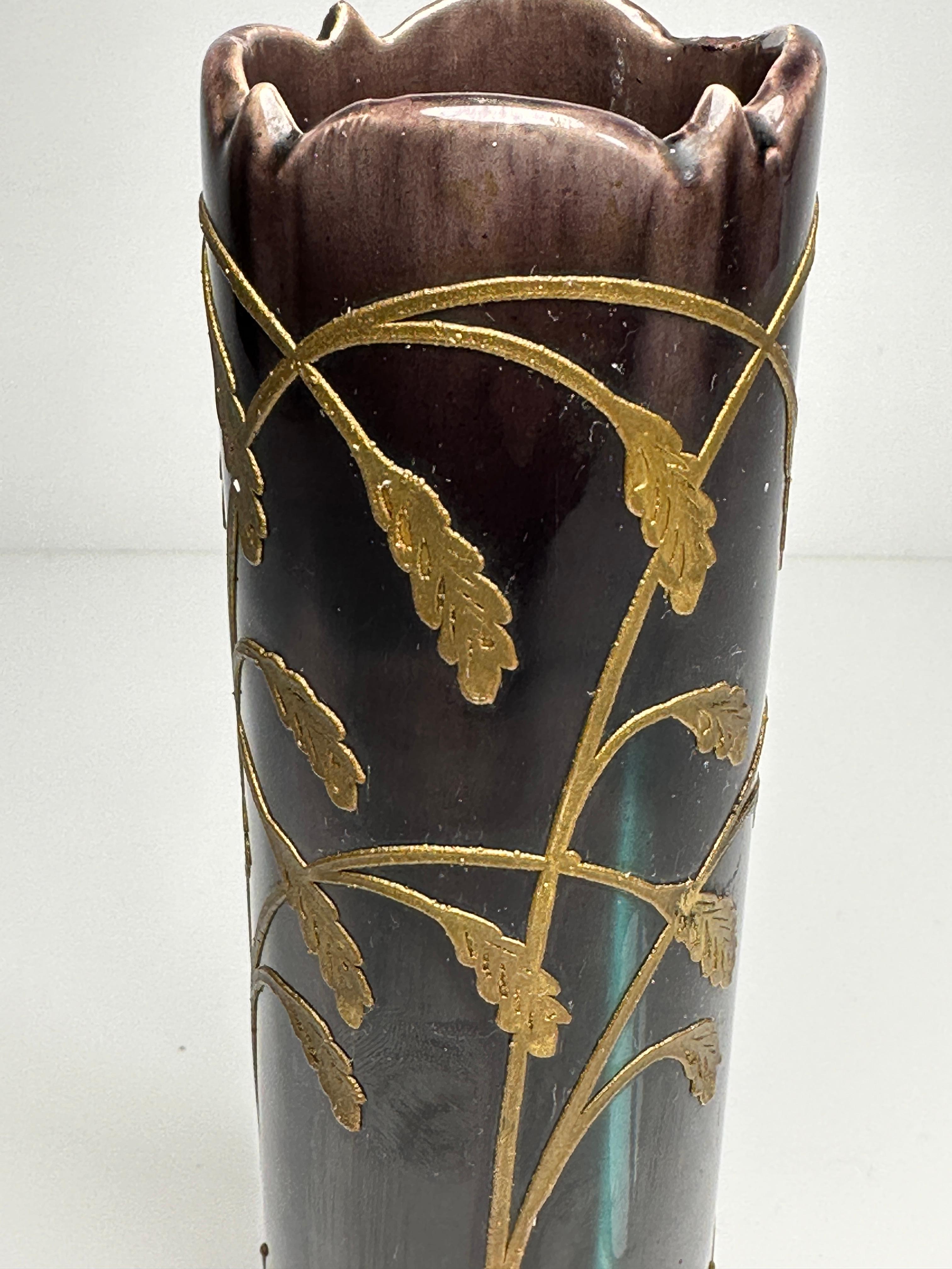 Art Pottery Stick Vase