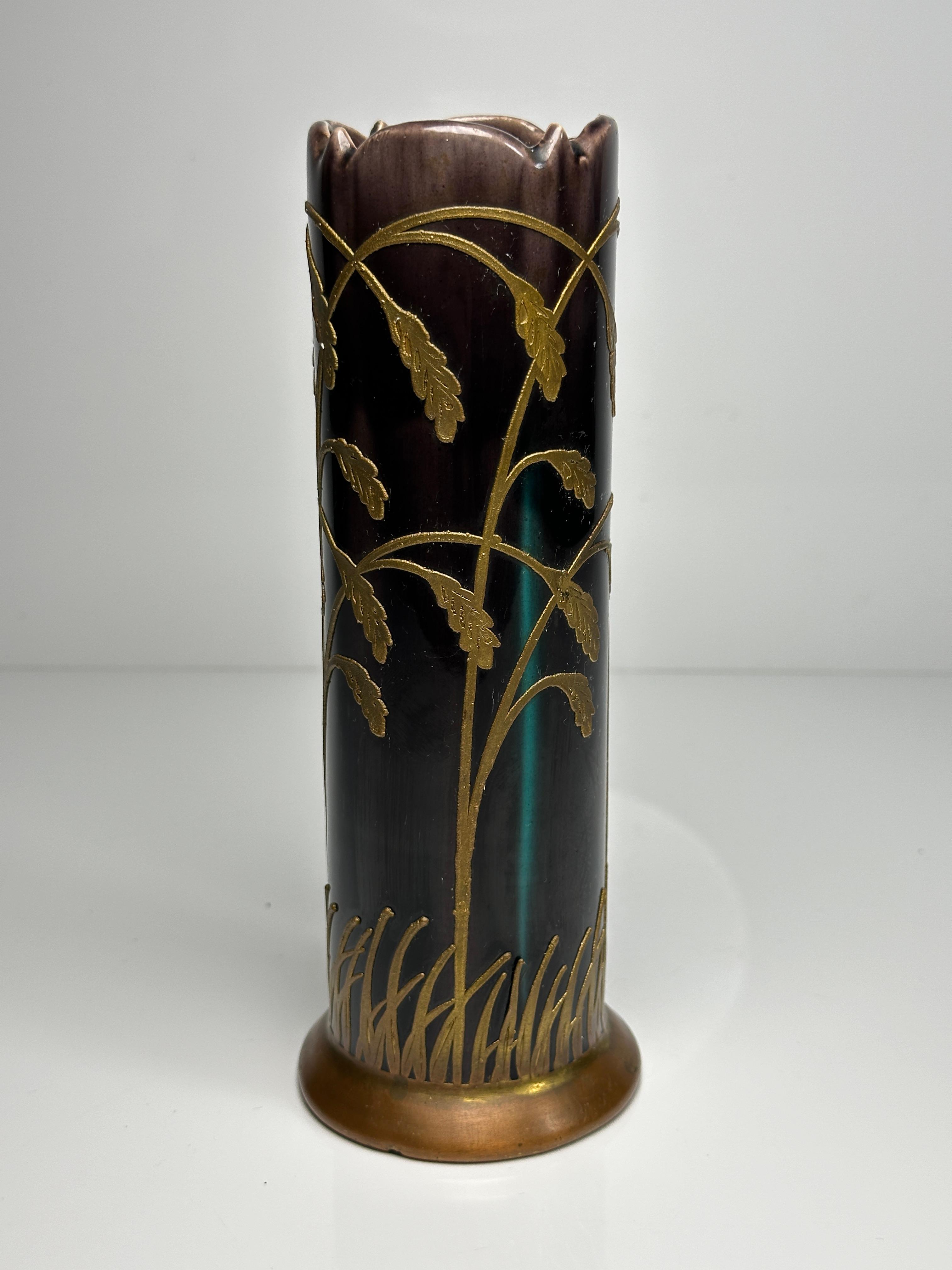 Art Pottery Stick Vase