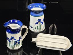 Studio Pottery Iris Set