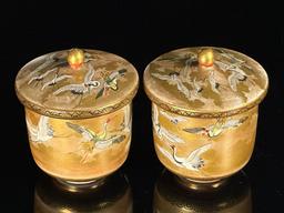 Pair of Satsuma Jars