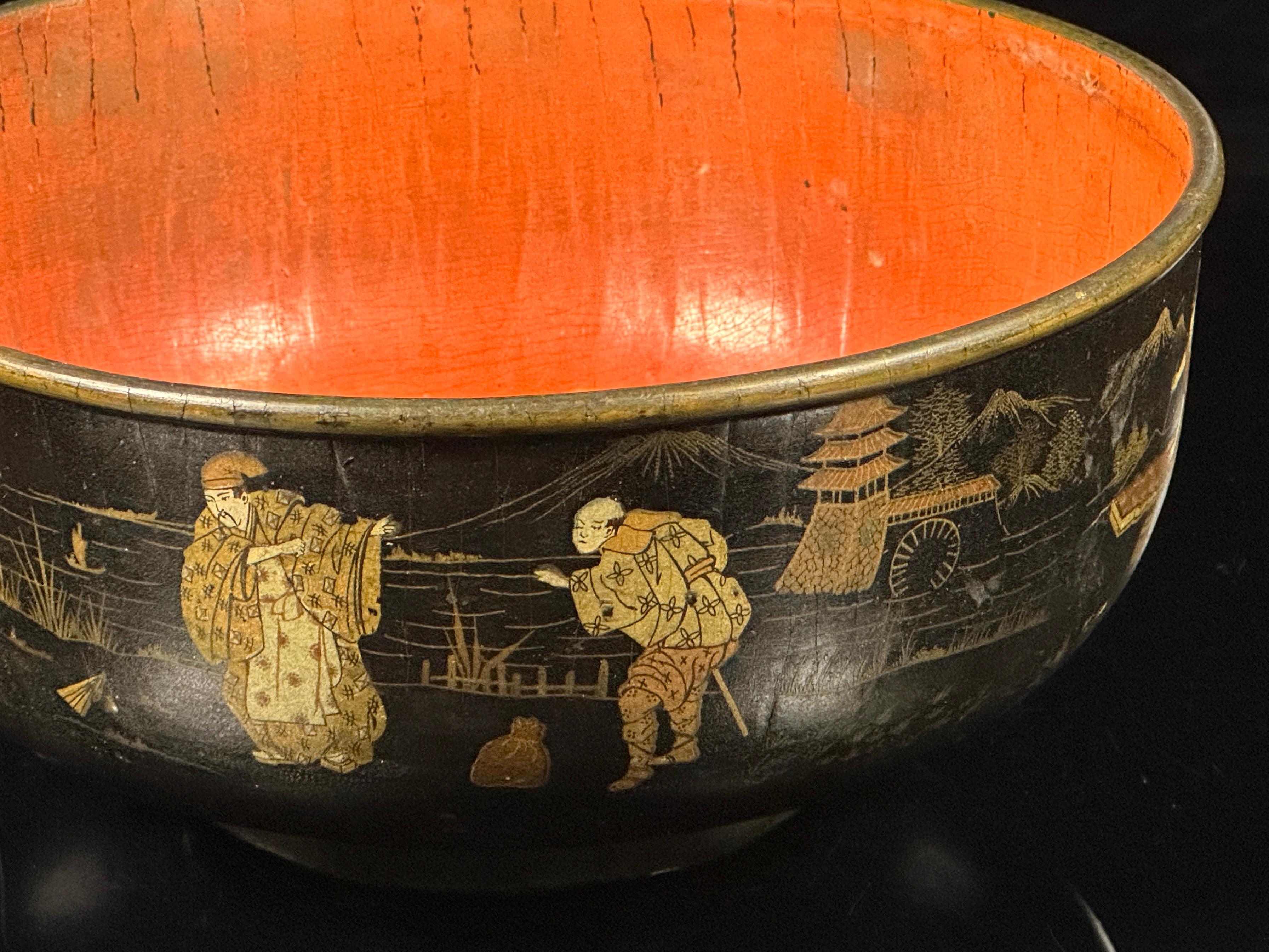 Japanese Lacquered Bowl