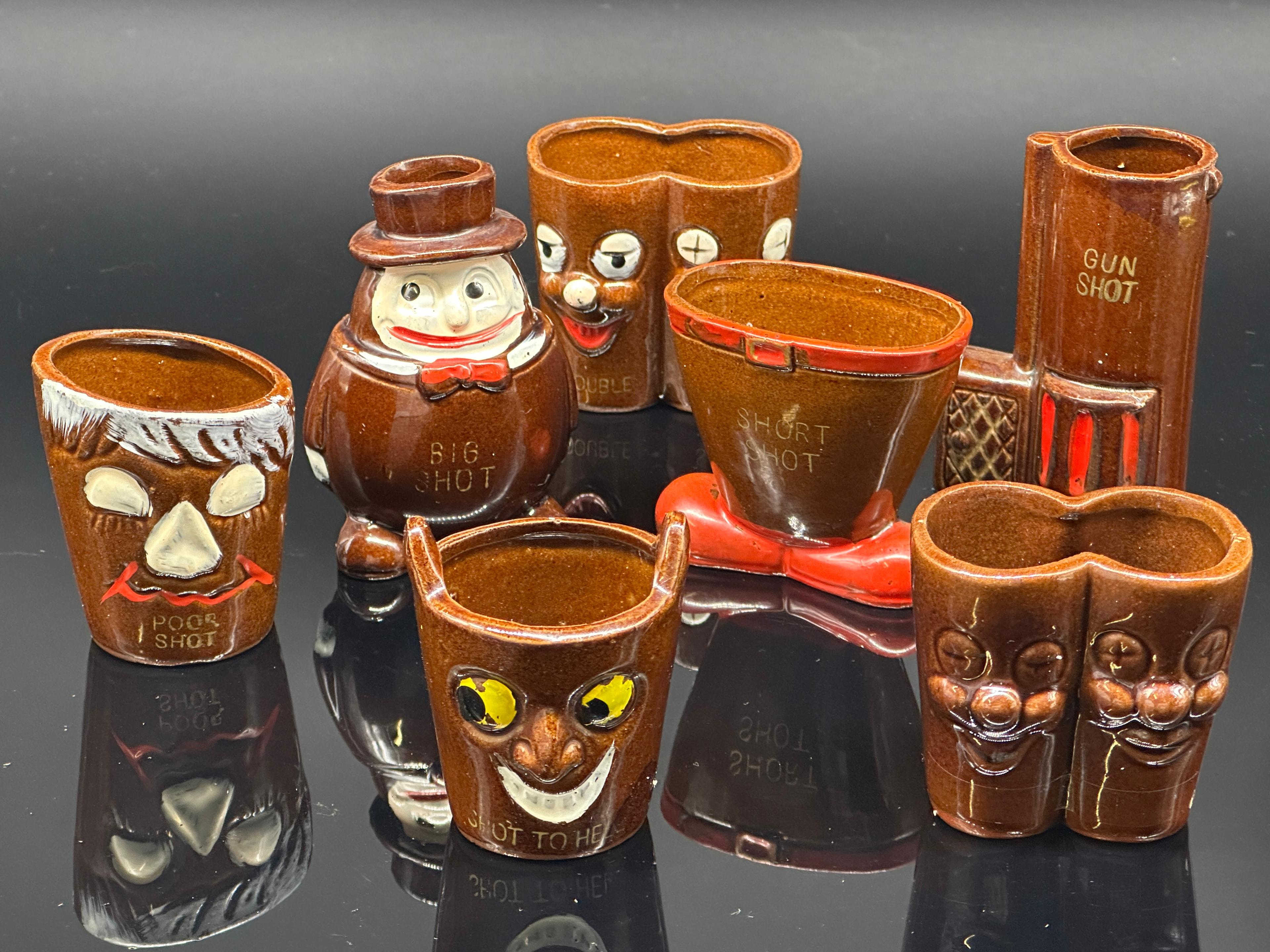 Japanese Pottery Shot Glasses