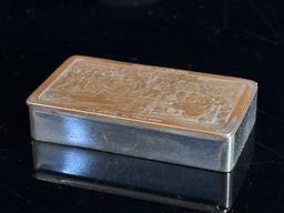 French Silver Box