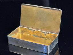 French Silver Box