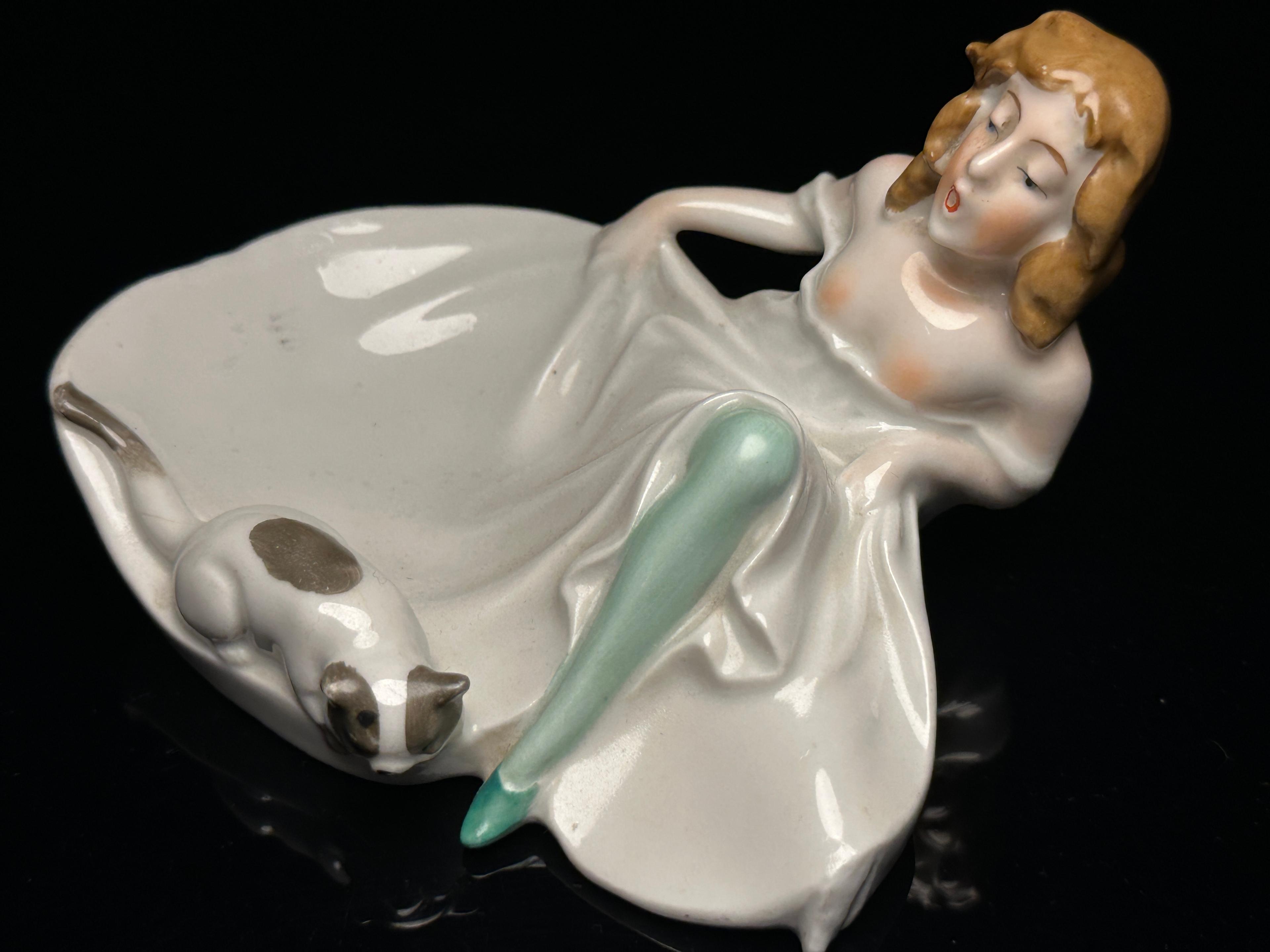 German Naughty Girl Pin Tray