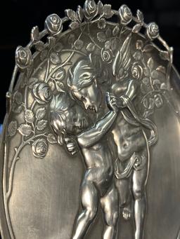 Art Nouveau ‘WMF’ ‘Cherubs’ Wall Hanging