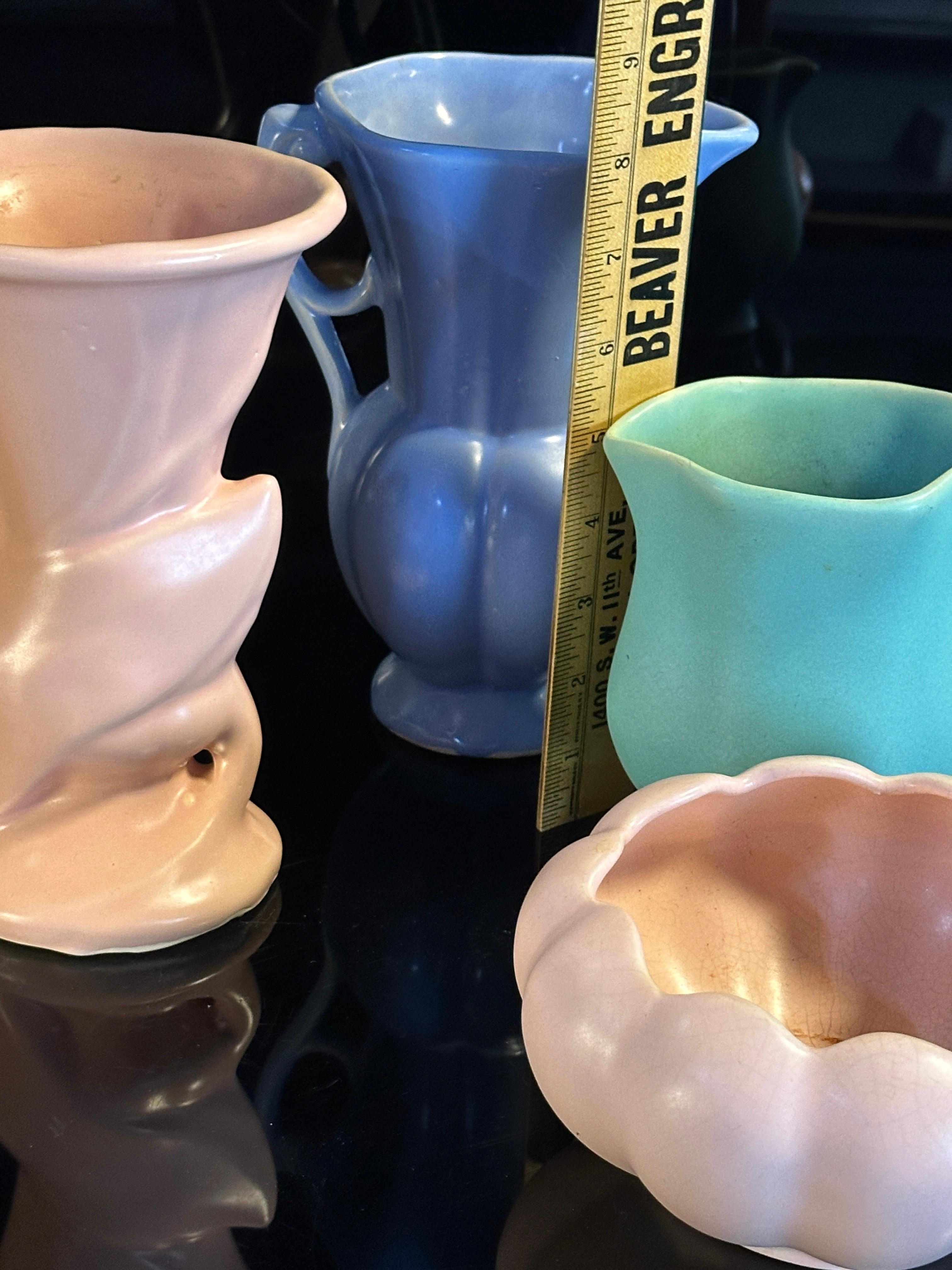 Four American Pottery Vases
