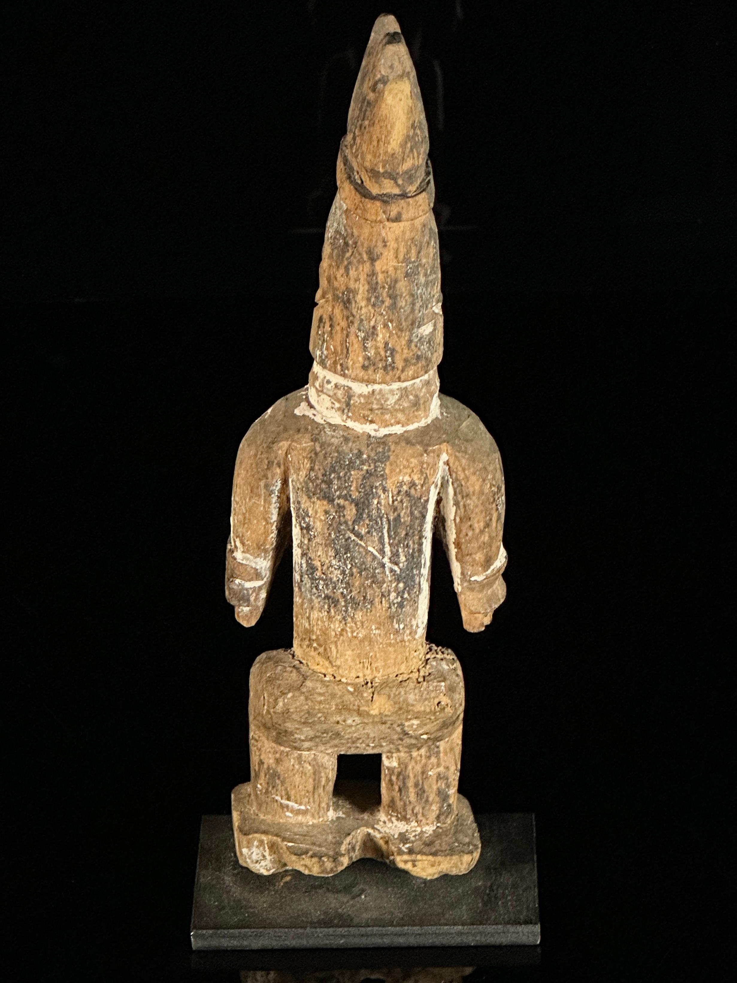 Primitive Carved Wood Ethnic Figure