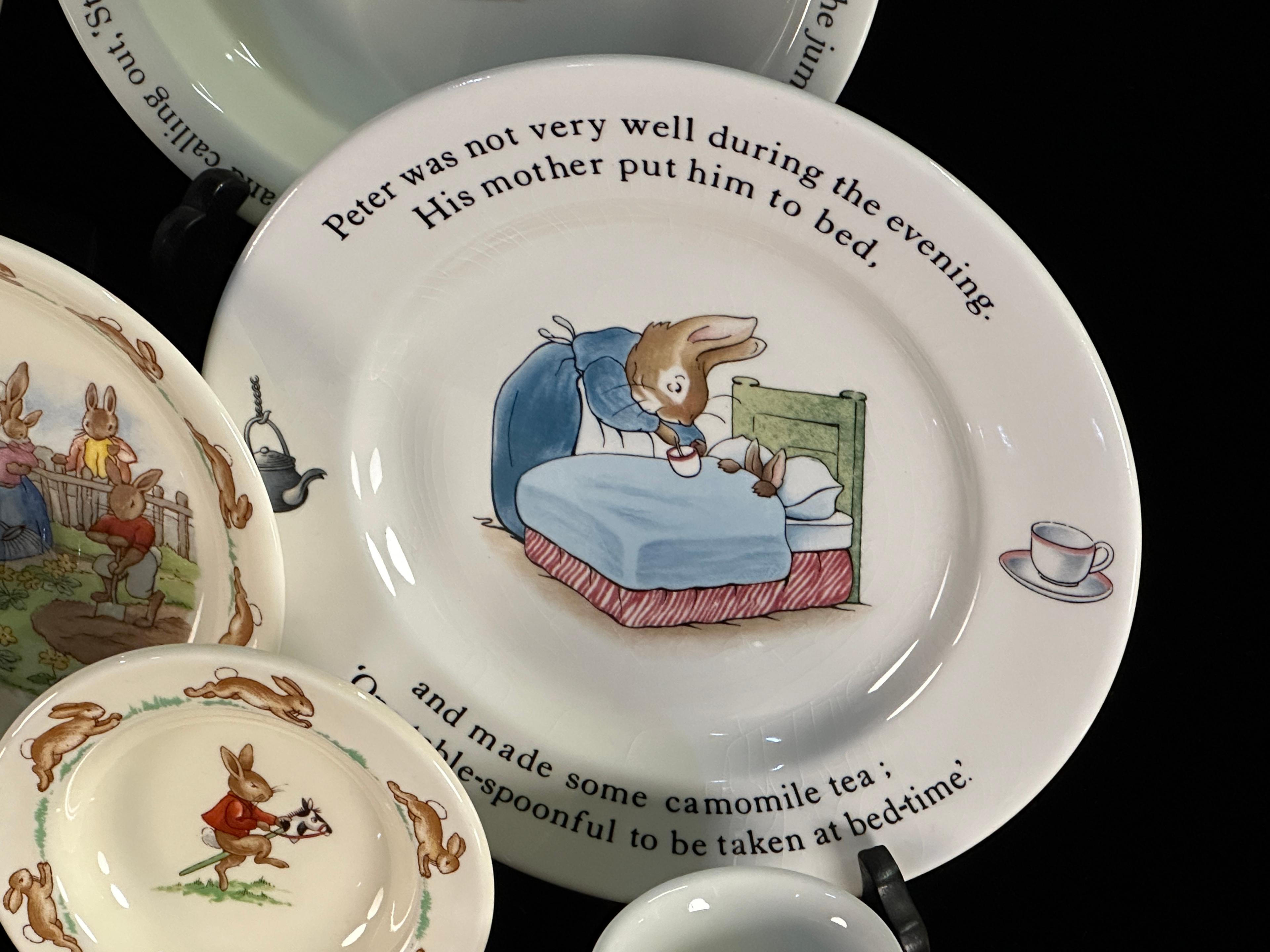 Beatrix Potter Children's Dishes