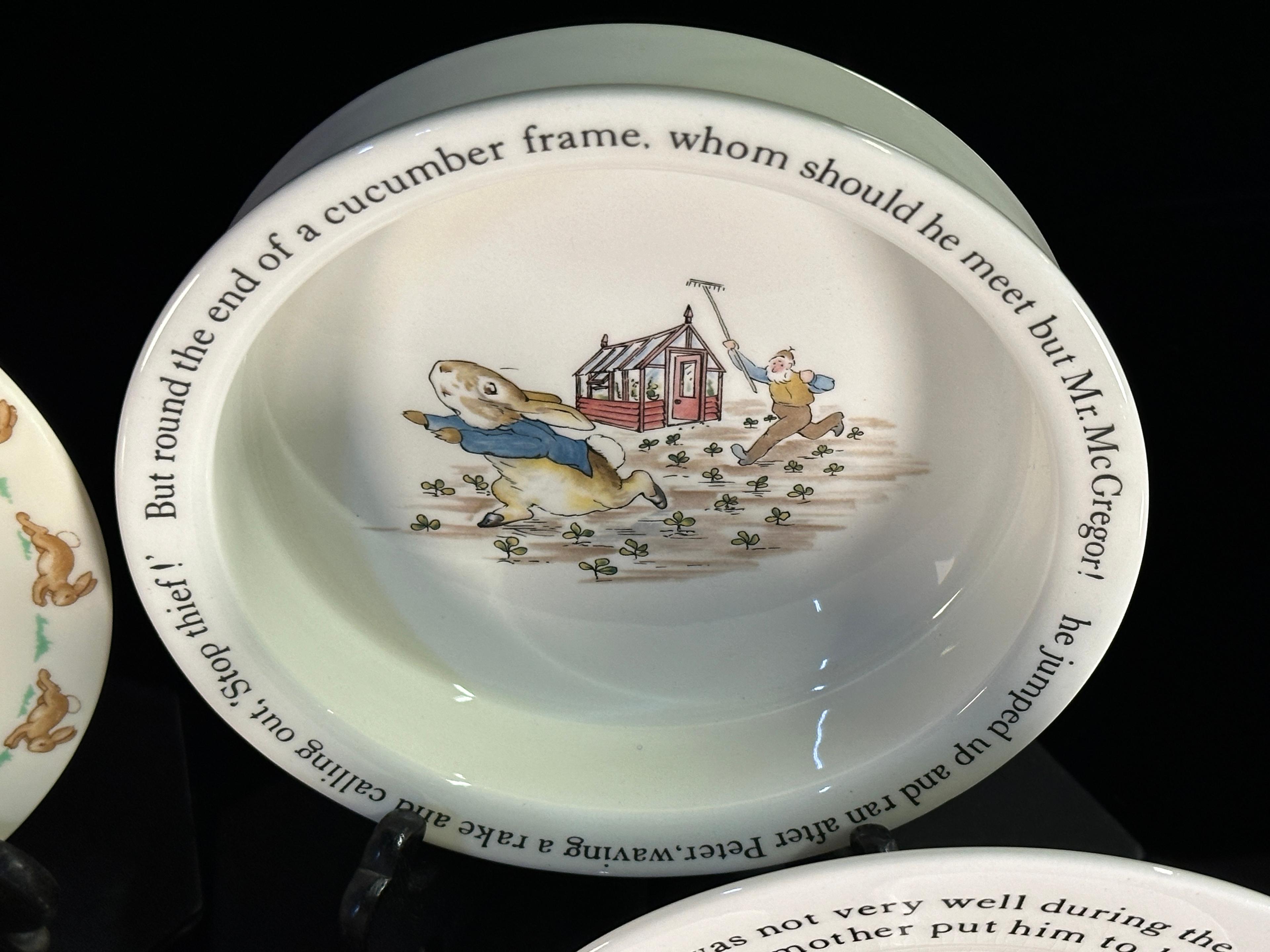 Beatrix Potter Children's Dishes