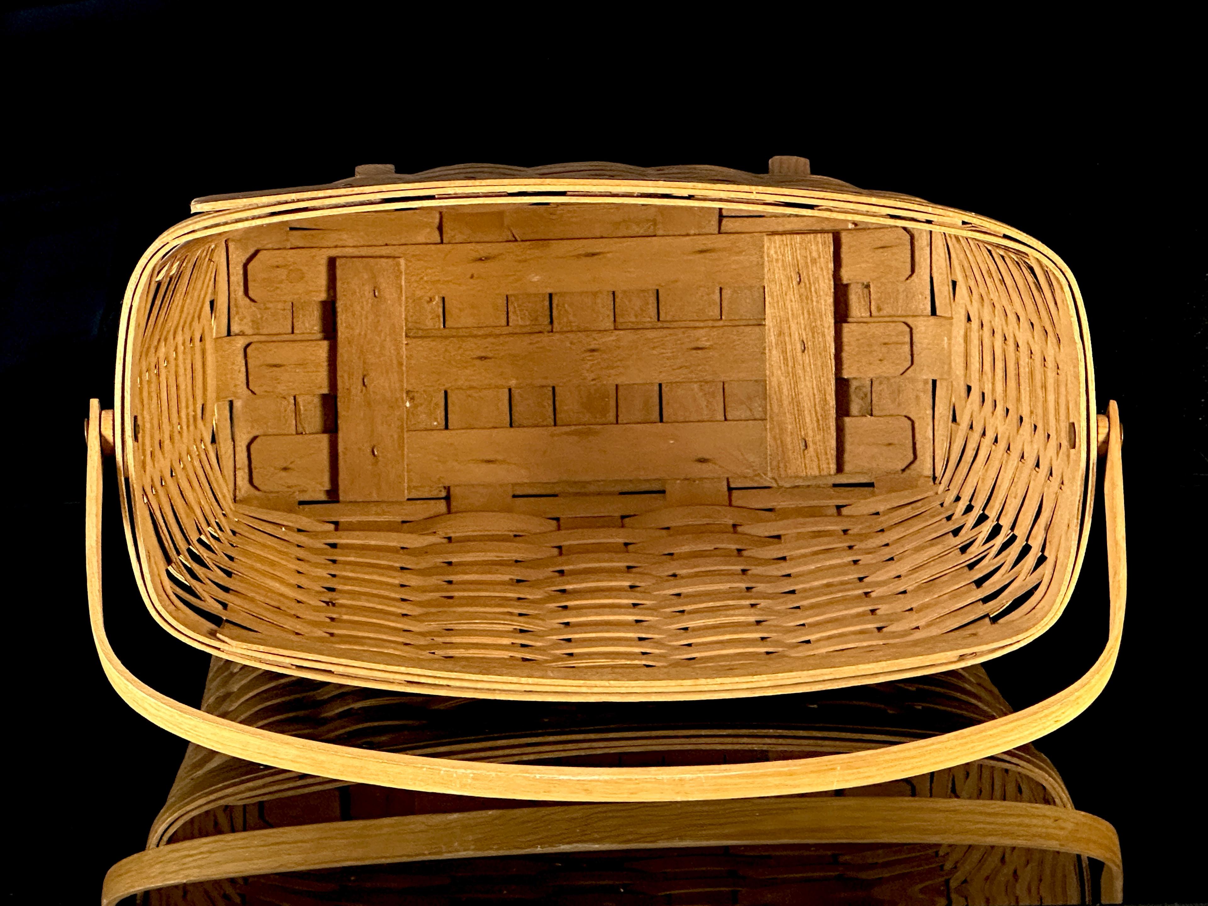 Handwoven Longaberger Basket