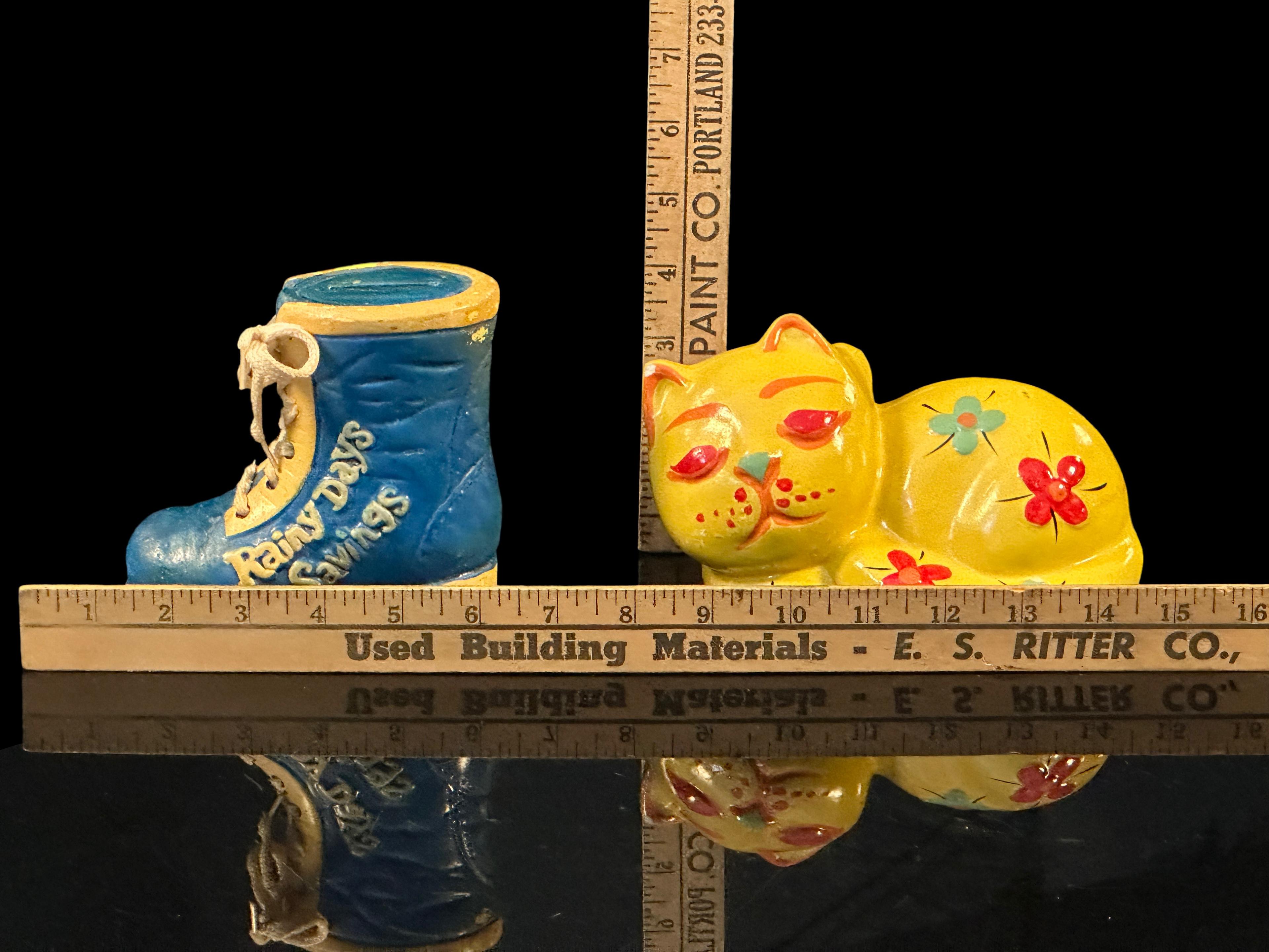 Variety of Vintage Piggy Banks