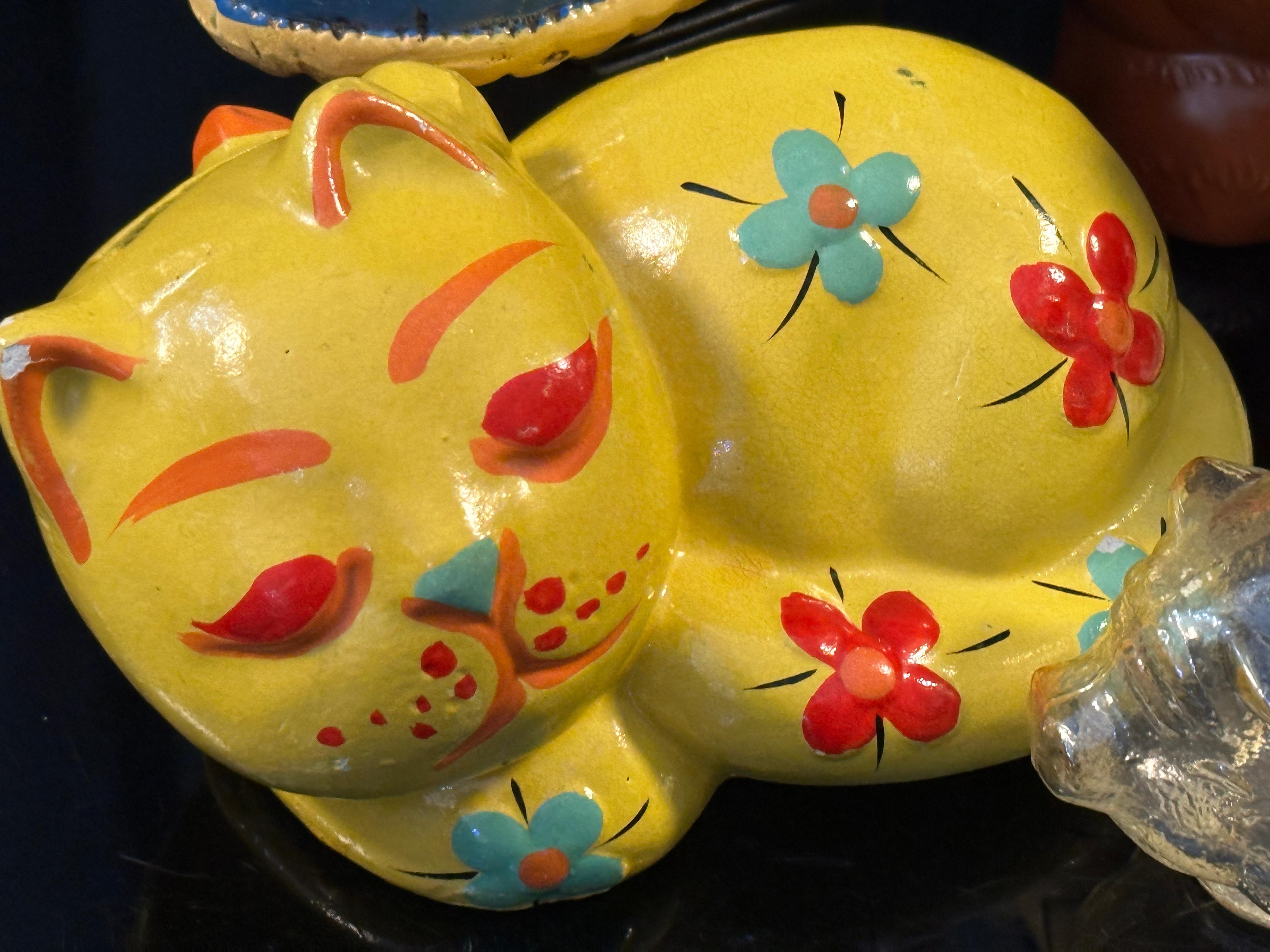 Variety of Vintage Piggy Banks