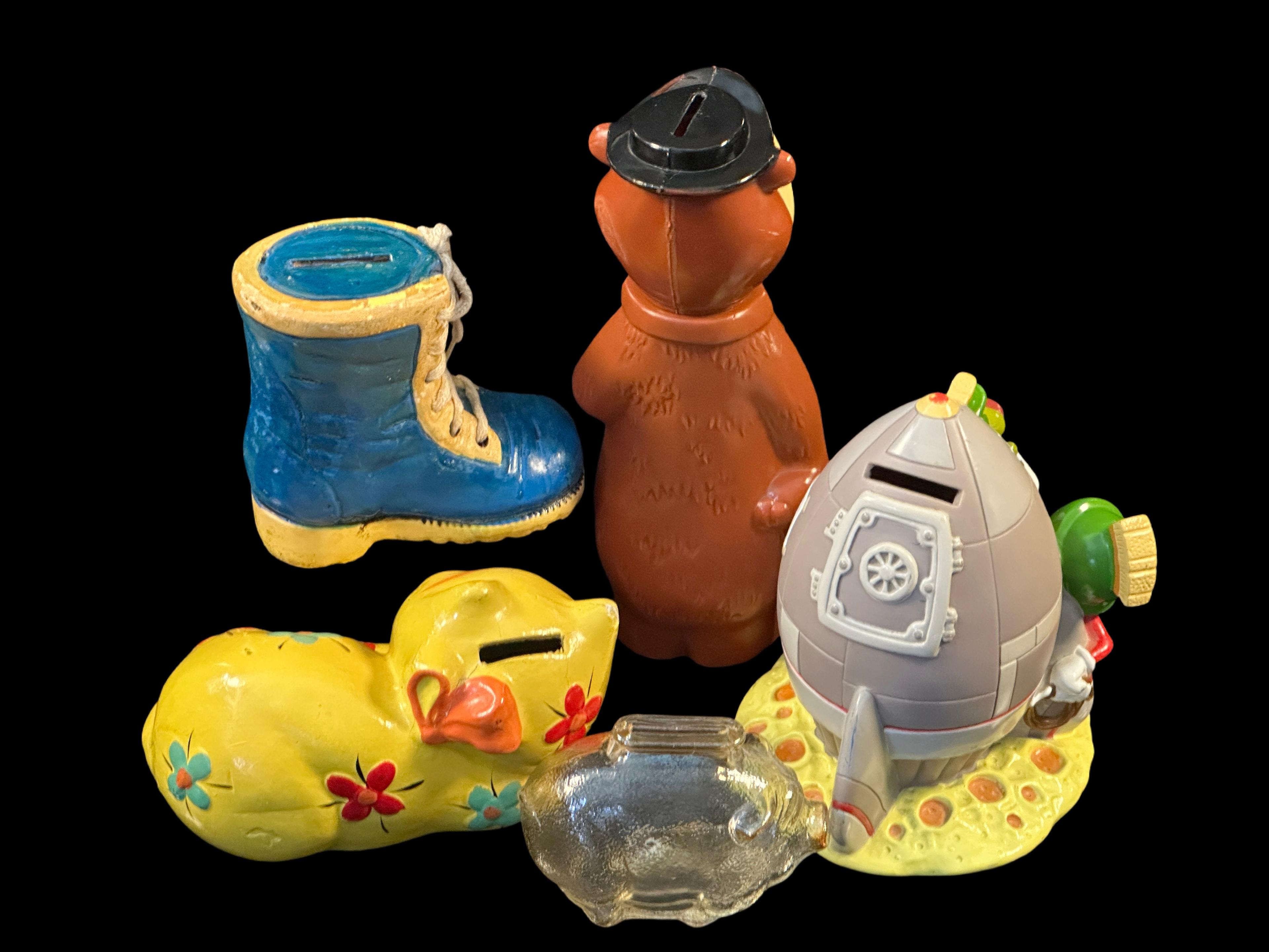 Variety of Vintage Piggy Banks