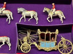 Britain's Queen Elizabeth Historical Series Lead Coronation Set Figurines