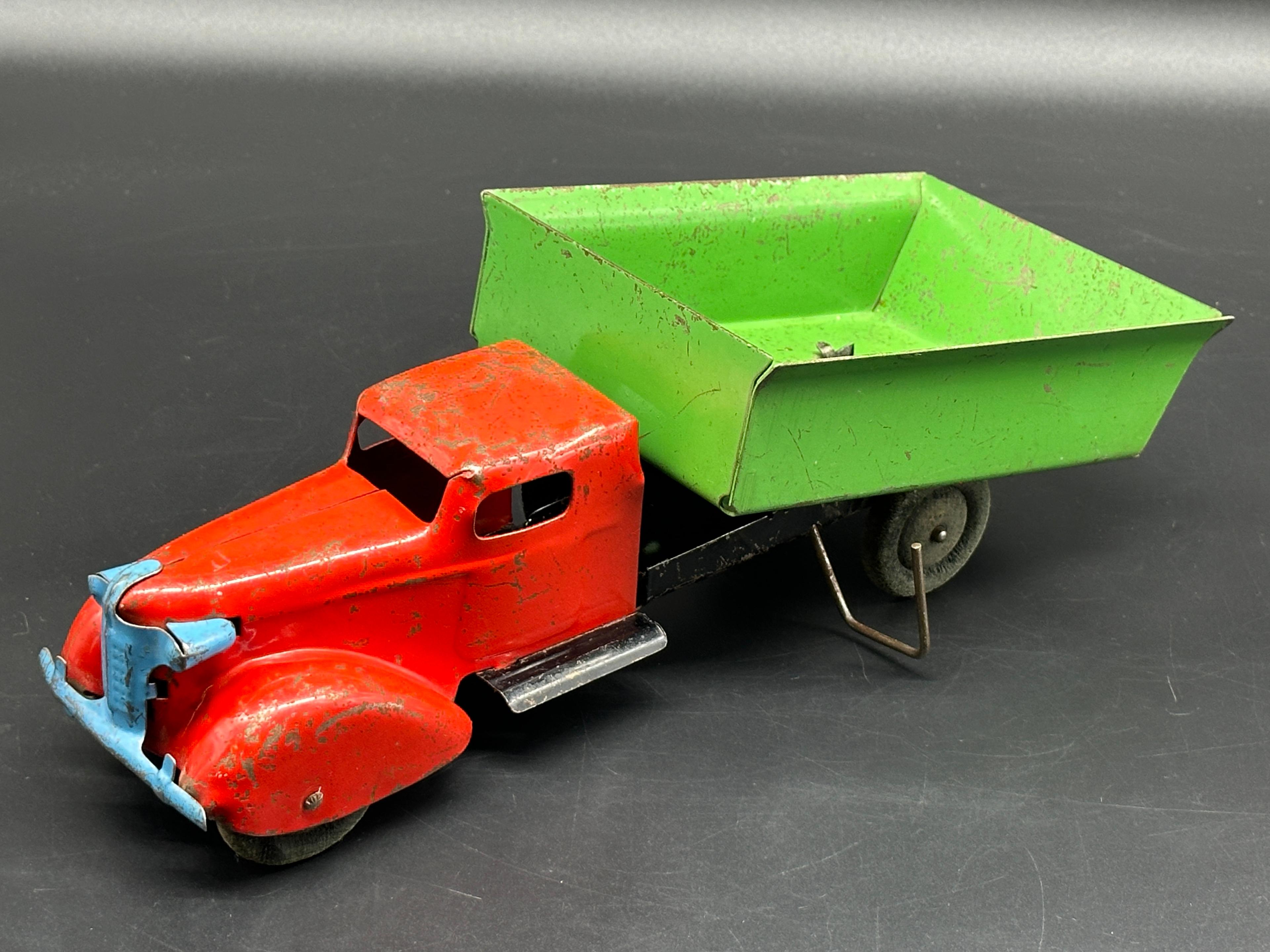 Wyandotte Pressed Steel Dump Truck