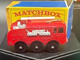 Vintage Matchbox Cars with Original Boxes