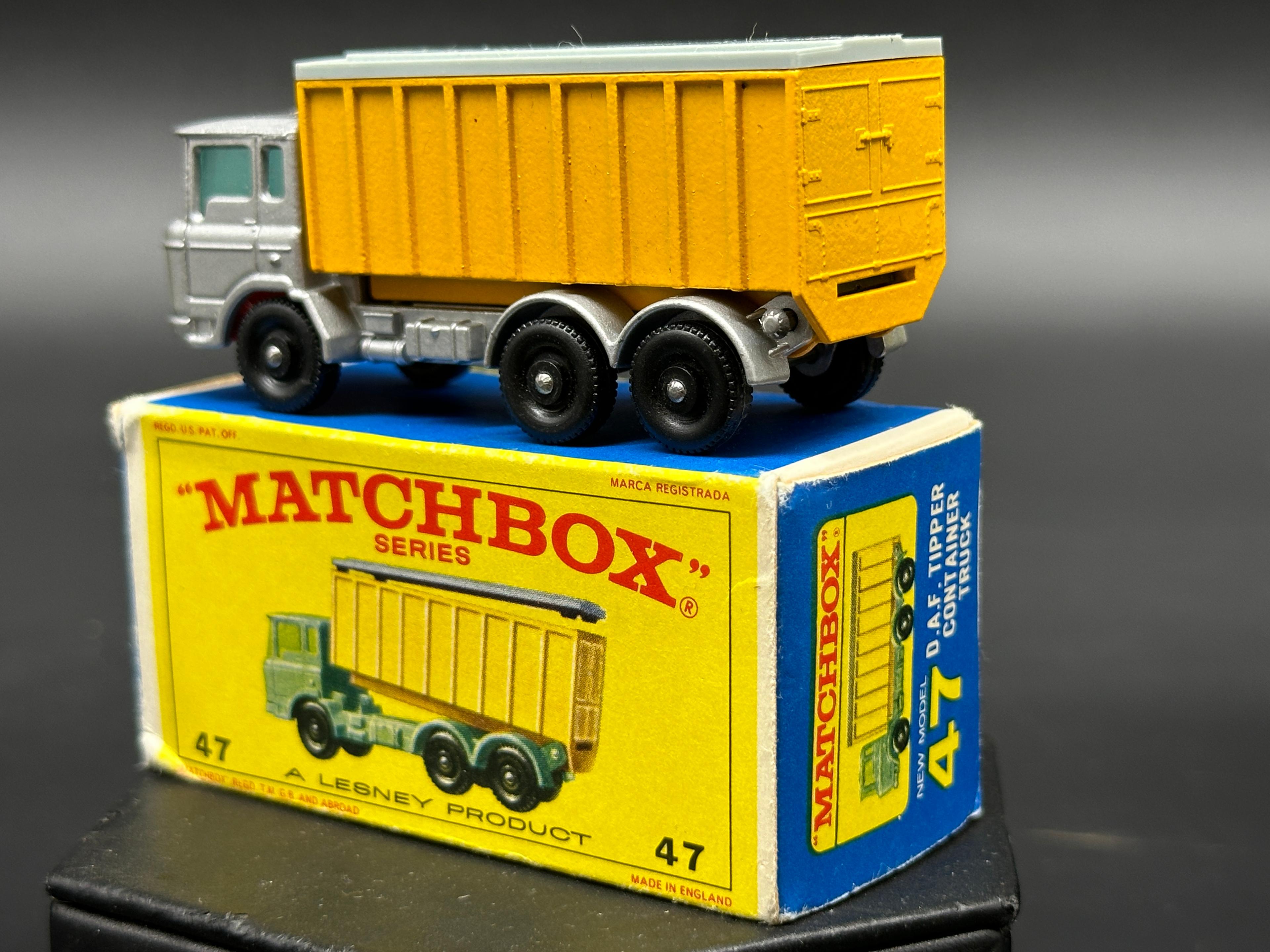 Vintage Matchbox Cars with Original Boxes