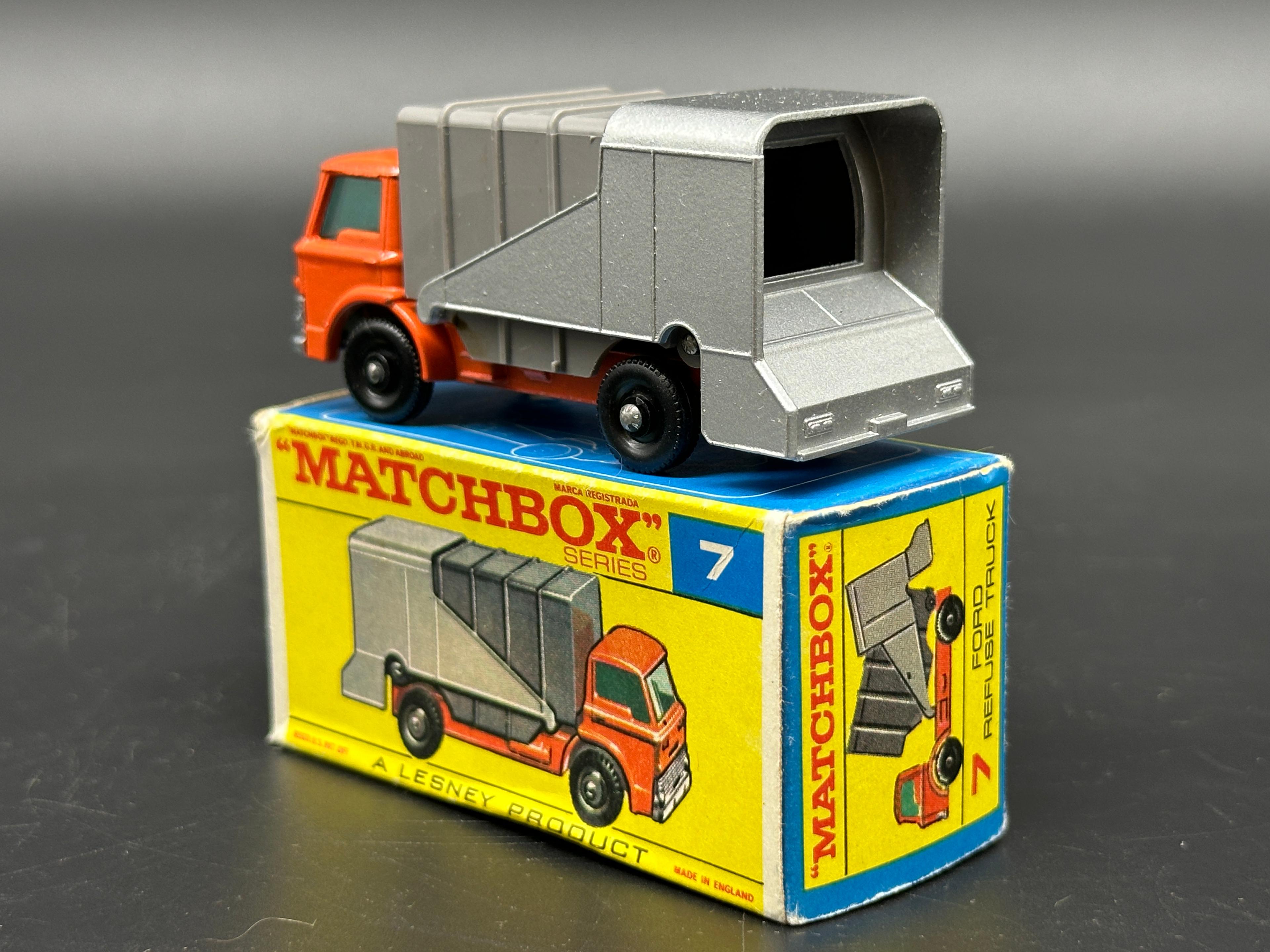 Vintage Matchbox Cars with Original Boxes