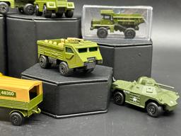 Vintage Matchbox Military Vehicle Collection